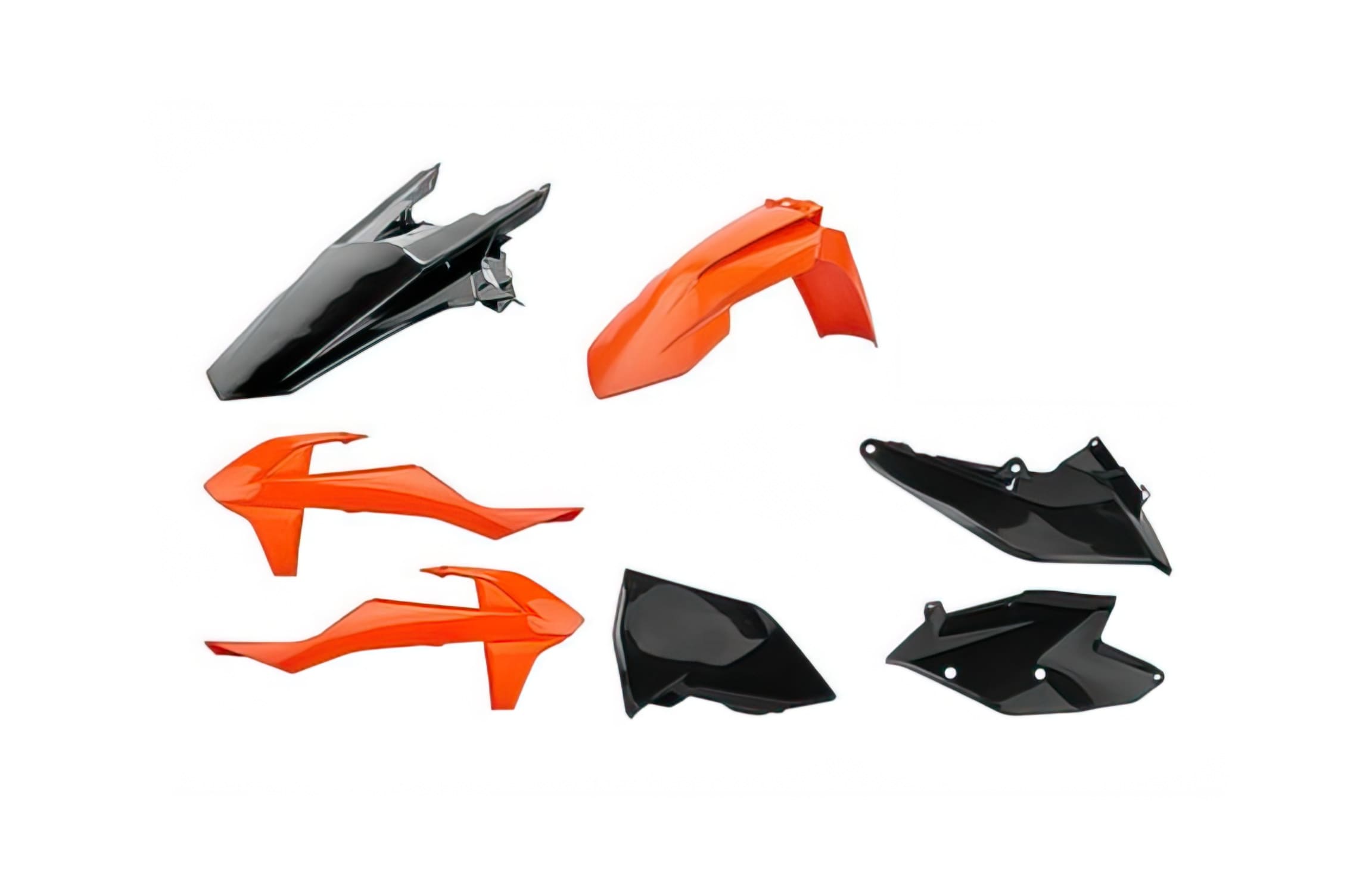 POL-90907 Polisport Fairing Kit Orange / Black KTM SX / SX-F