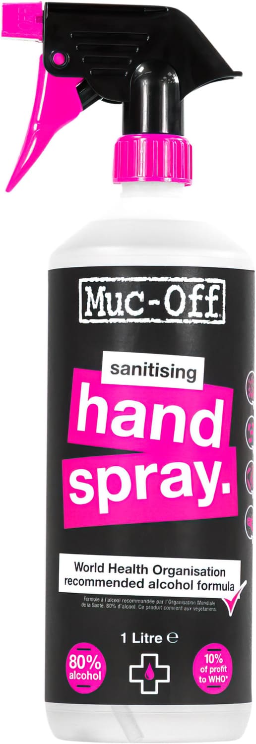 MUC20243 Spray disinfettante per mani Muc-Off antibatterico 1l