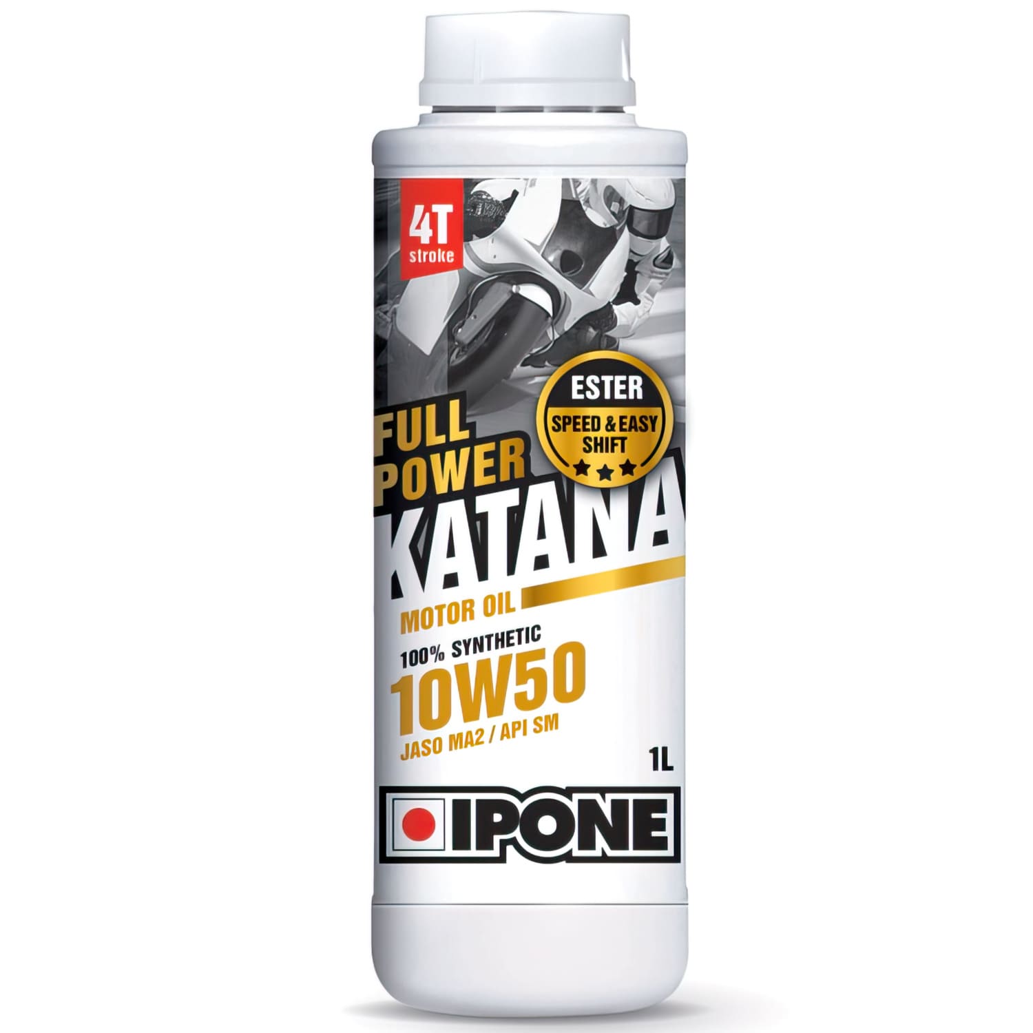 IP-KATANA-10W50/1L Olio Motore 4 tempi 10W50 Ipone Full Power Katana 100% sintetico 1L