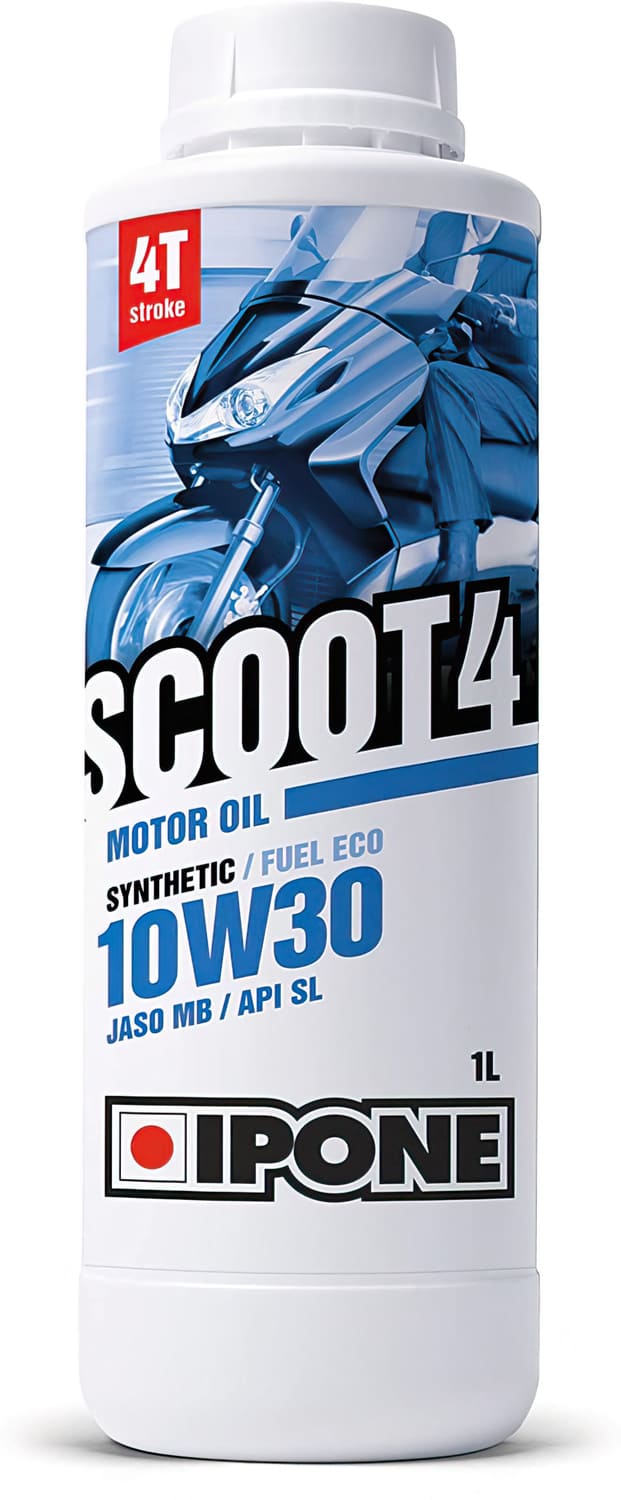 IP-SCOOT4-10W30/1L Olio Motore 4 tempi 10W30 Ipone Scoot 4 semi-sintetico 1L