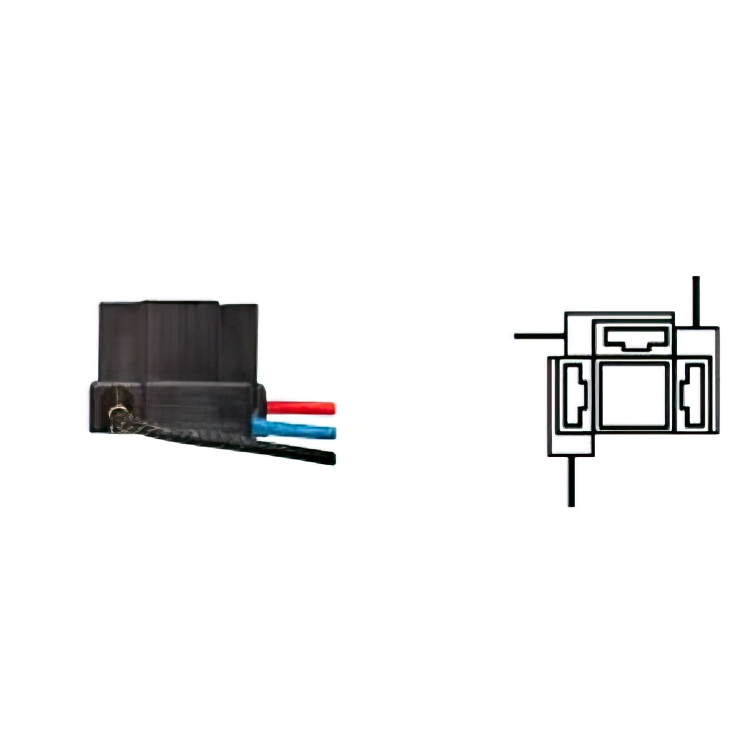 CGN509357 Portalampada Flösser 12V H4 - con cavo