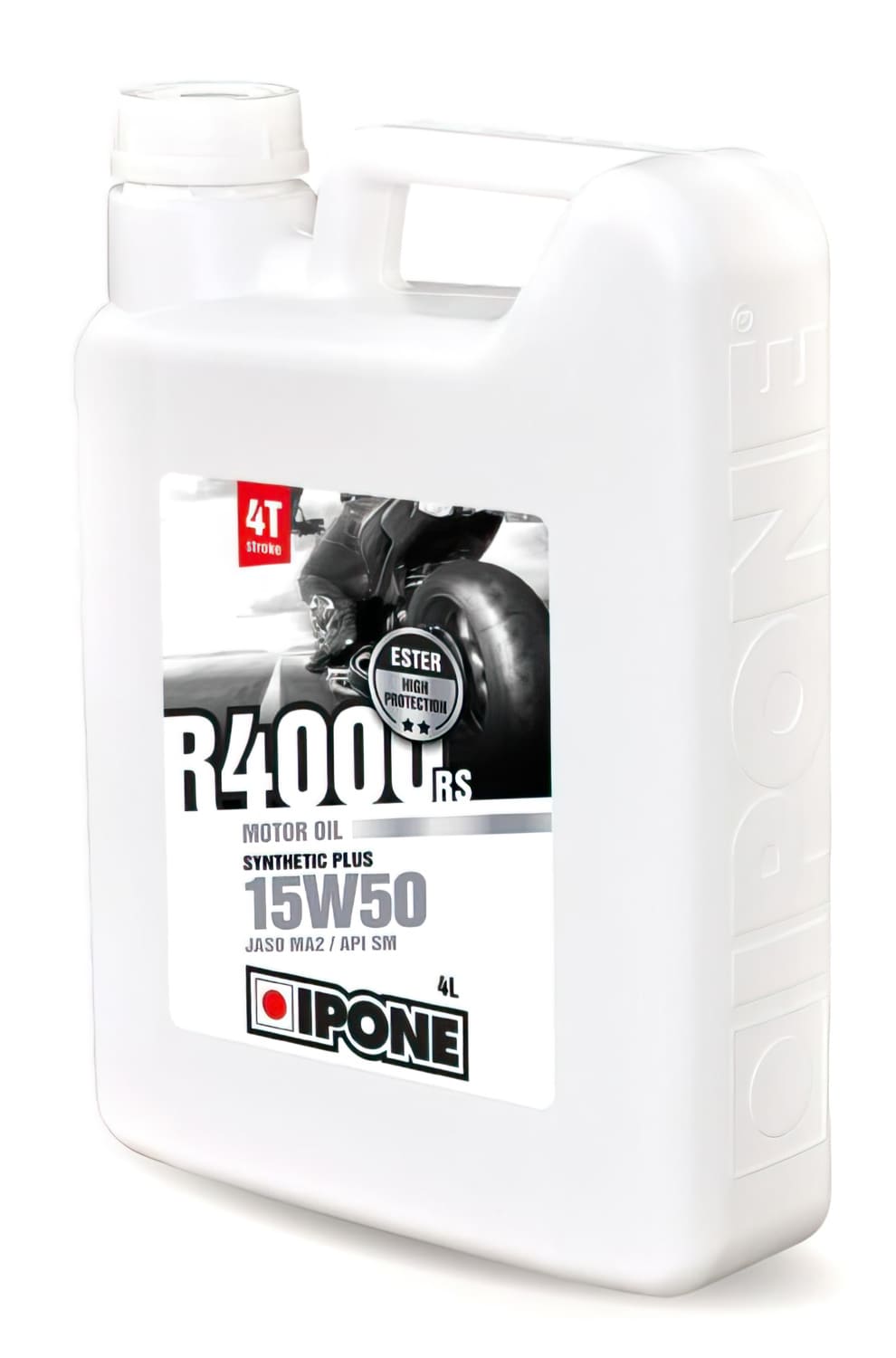 IP-800370 Olio Motore 4 tempi 15W50 Ipone R4000 RS semi-sintetico 4L