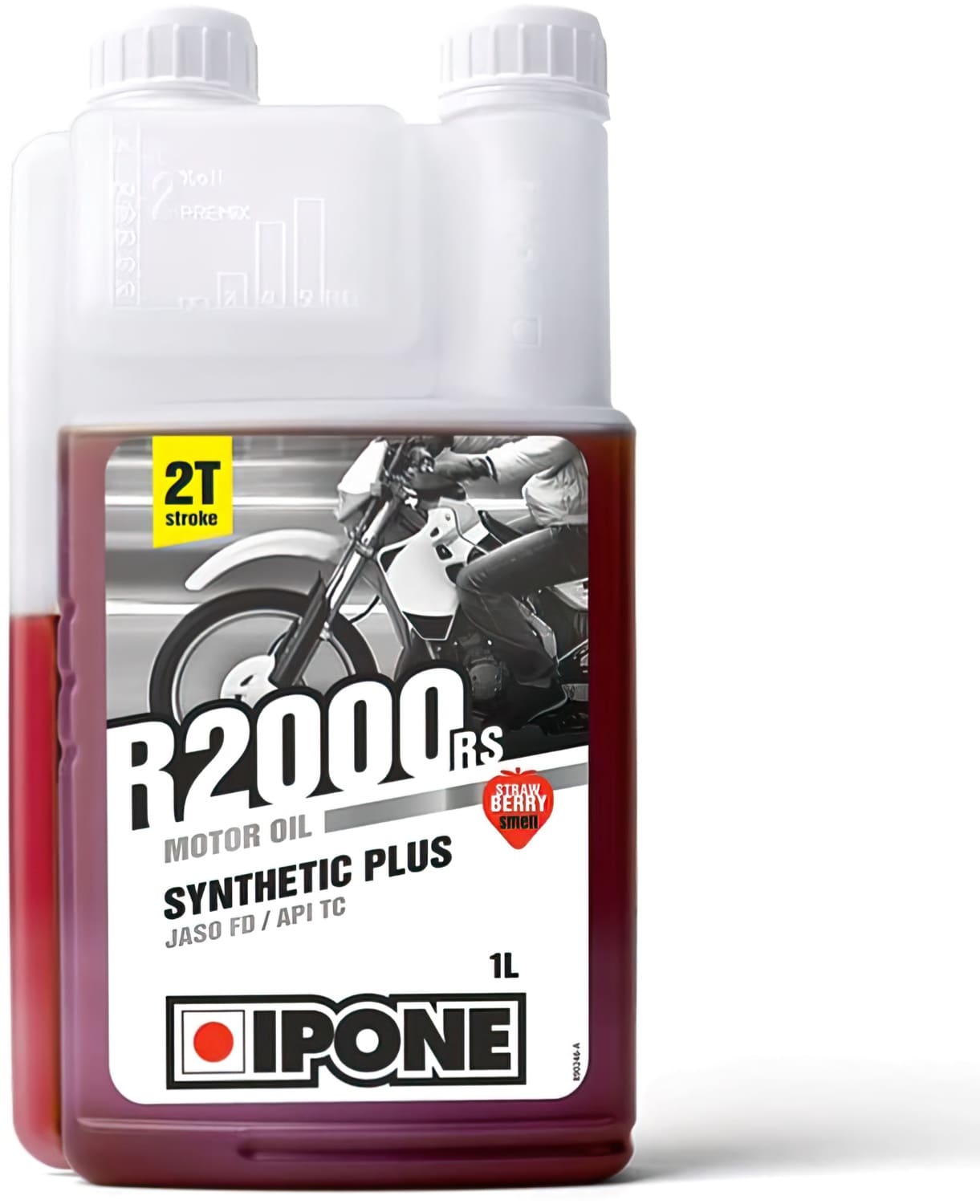 IP-800105 Ipone R2000 RS 2-stroke engine oil strawberry semi-synthetic 1L