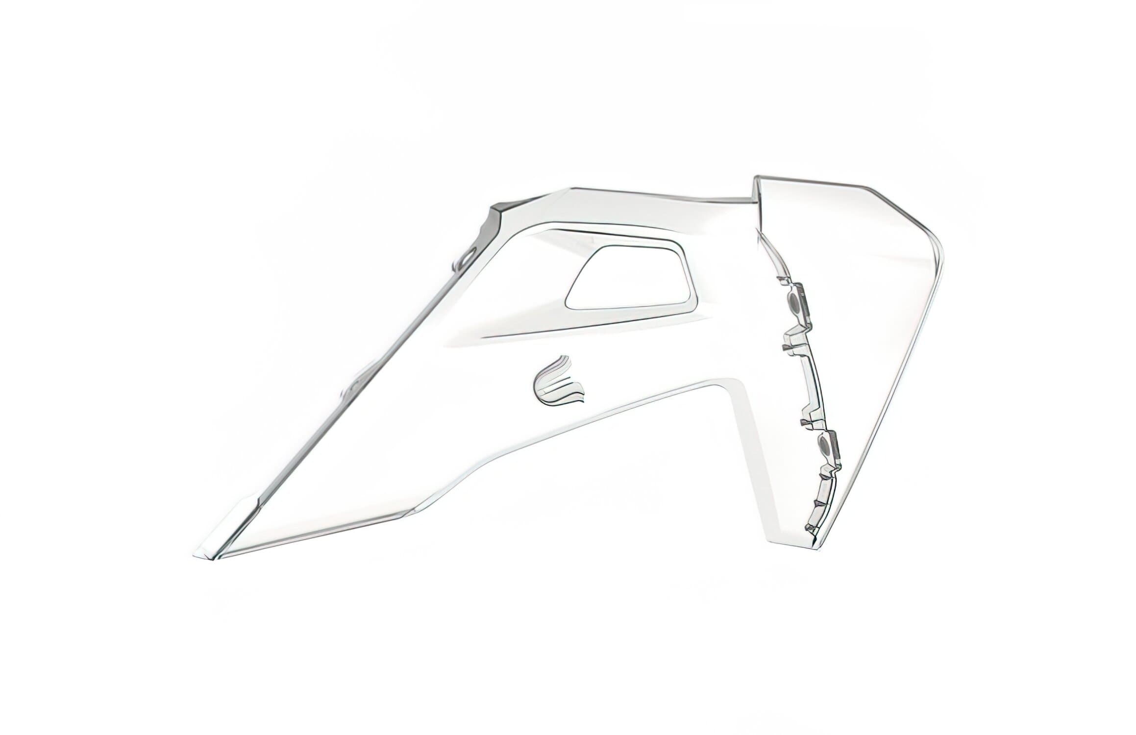 POL-8422200007 Polisport transparent front side fairing Husqvarna TC / FC