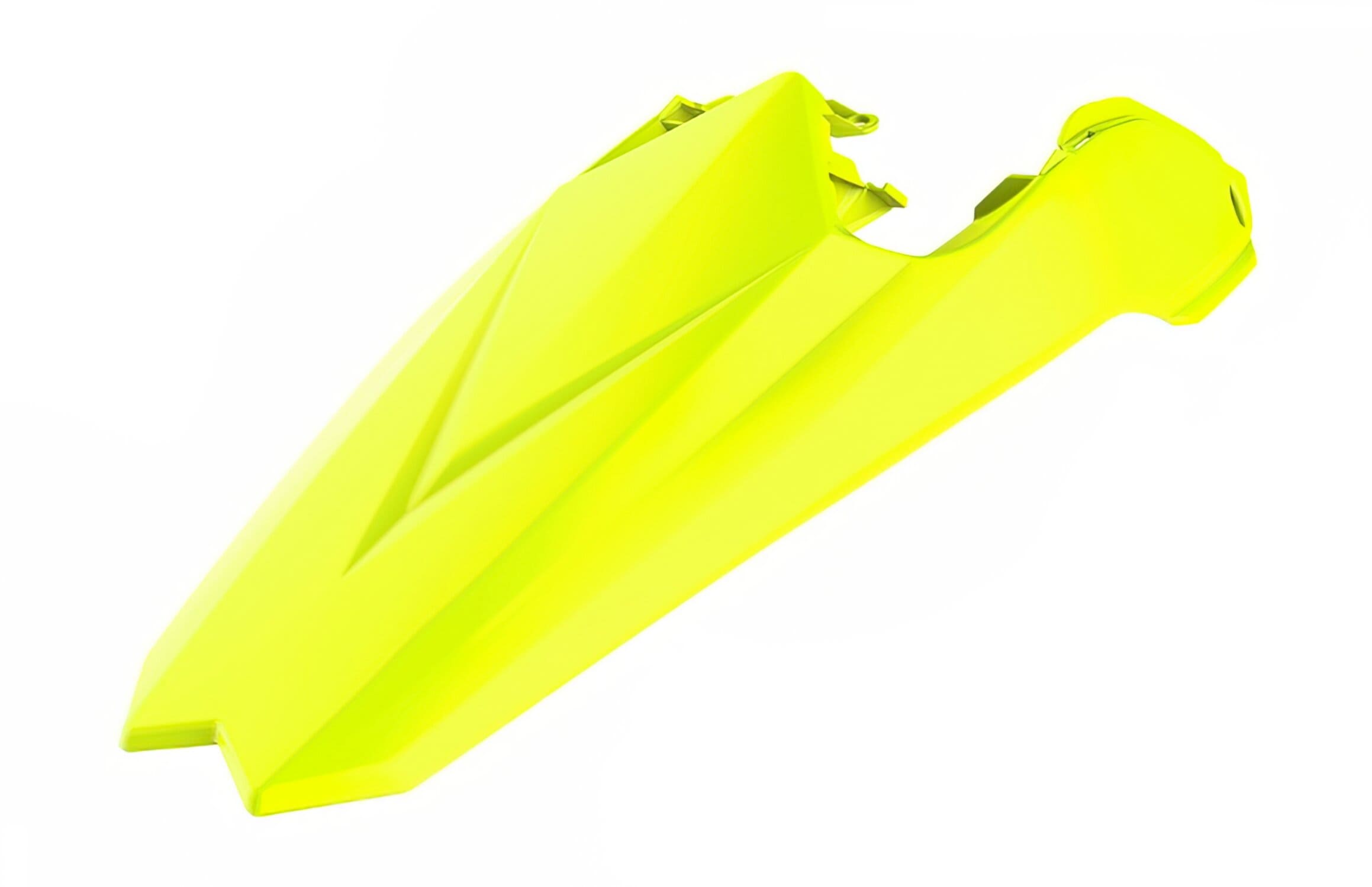 POL-8907200001 Polisport Rear Mudguard + Fluorescent Yellow Side Fairings Beta RR