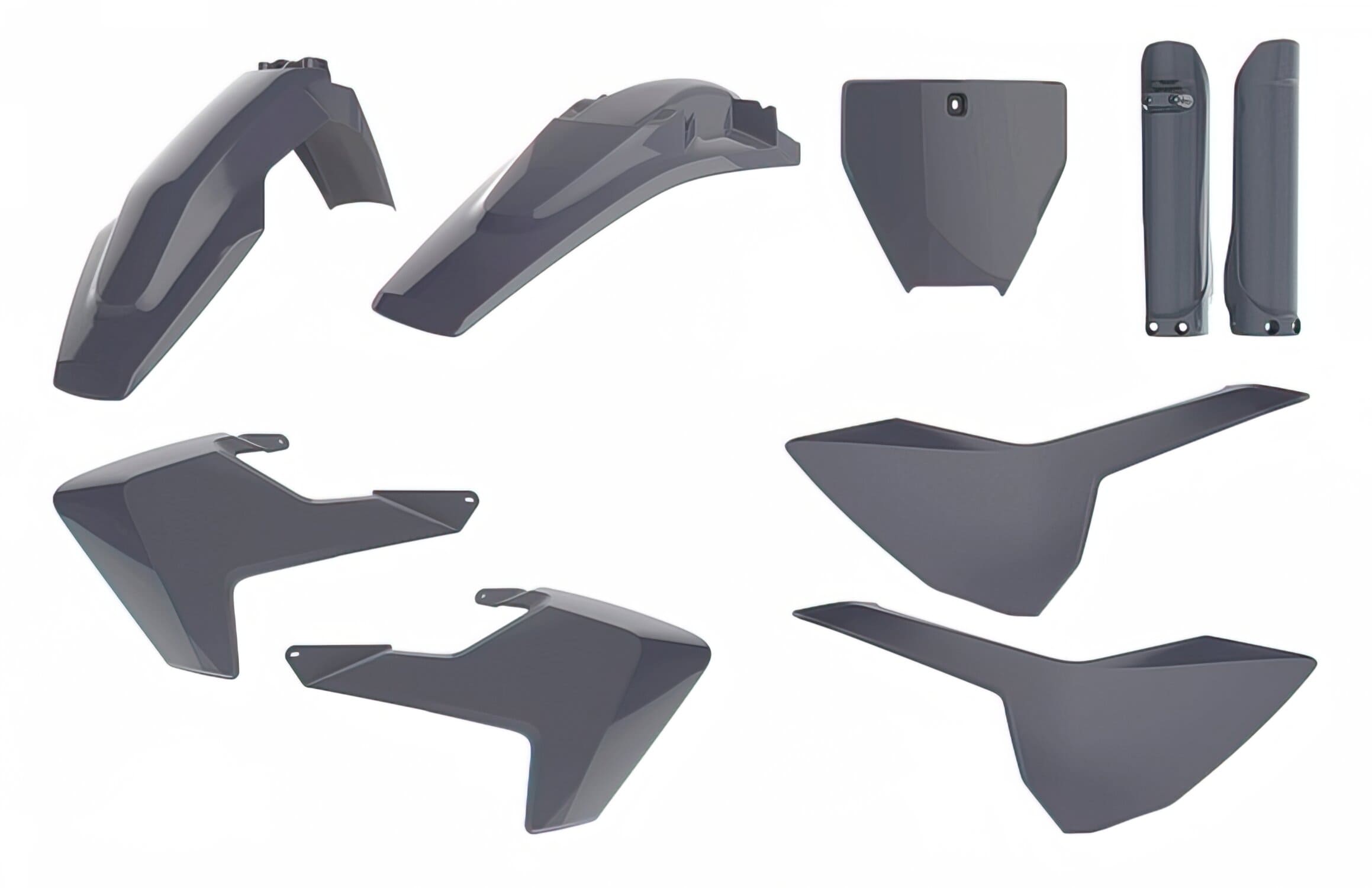 POL-90842 Polisport gray Nardo Husqvarna TC / FC fairing kit