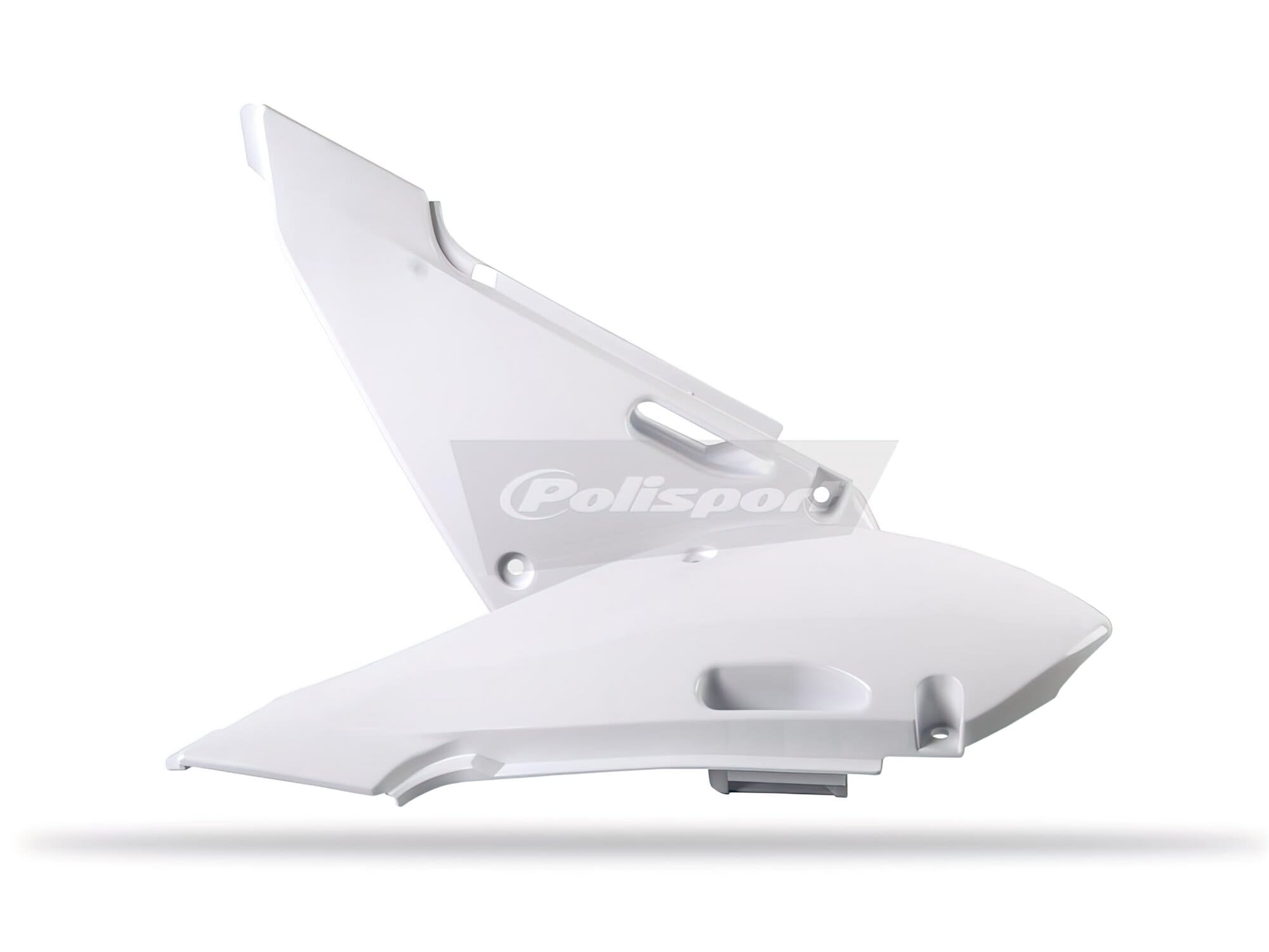 POL-8417200003 Polisport Side Fairings White Kawasaki KX80 / 85