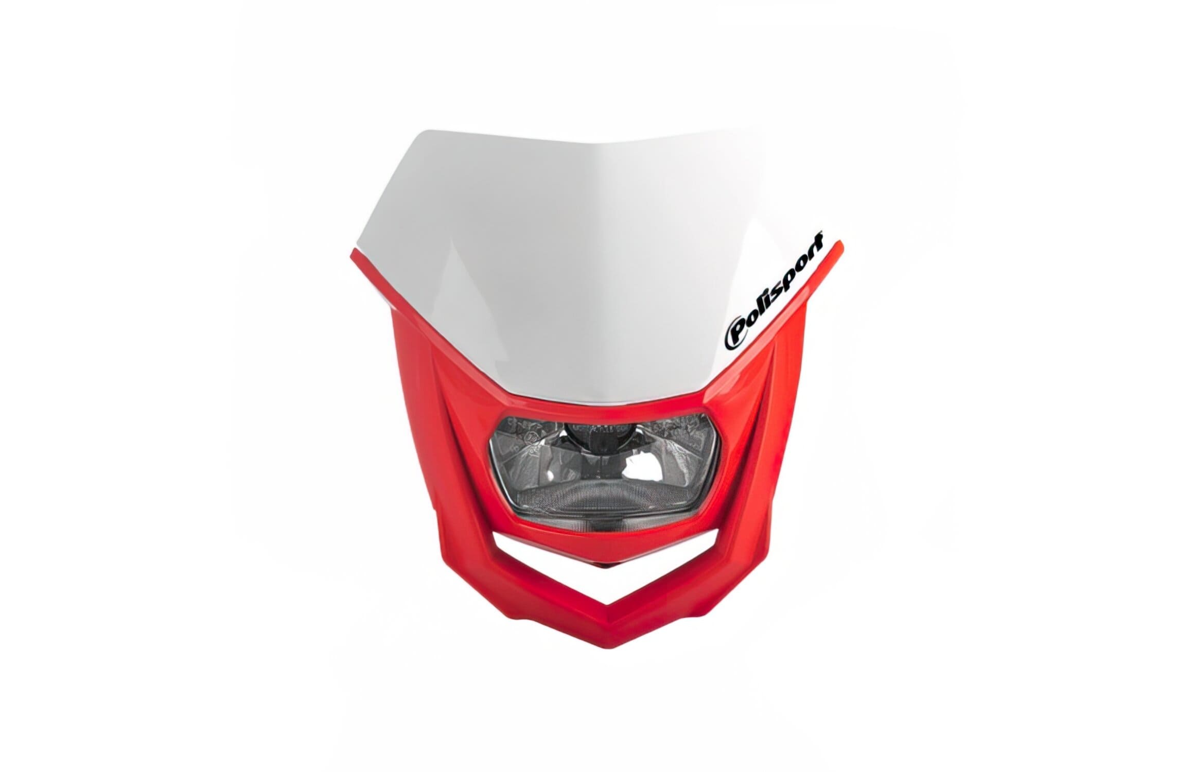 POL-8670700001 Polisport Halo Headlight Red/White