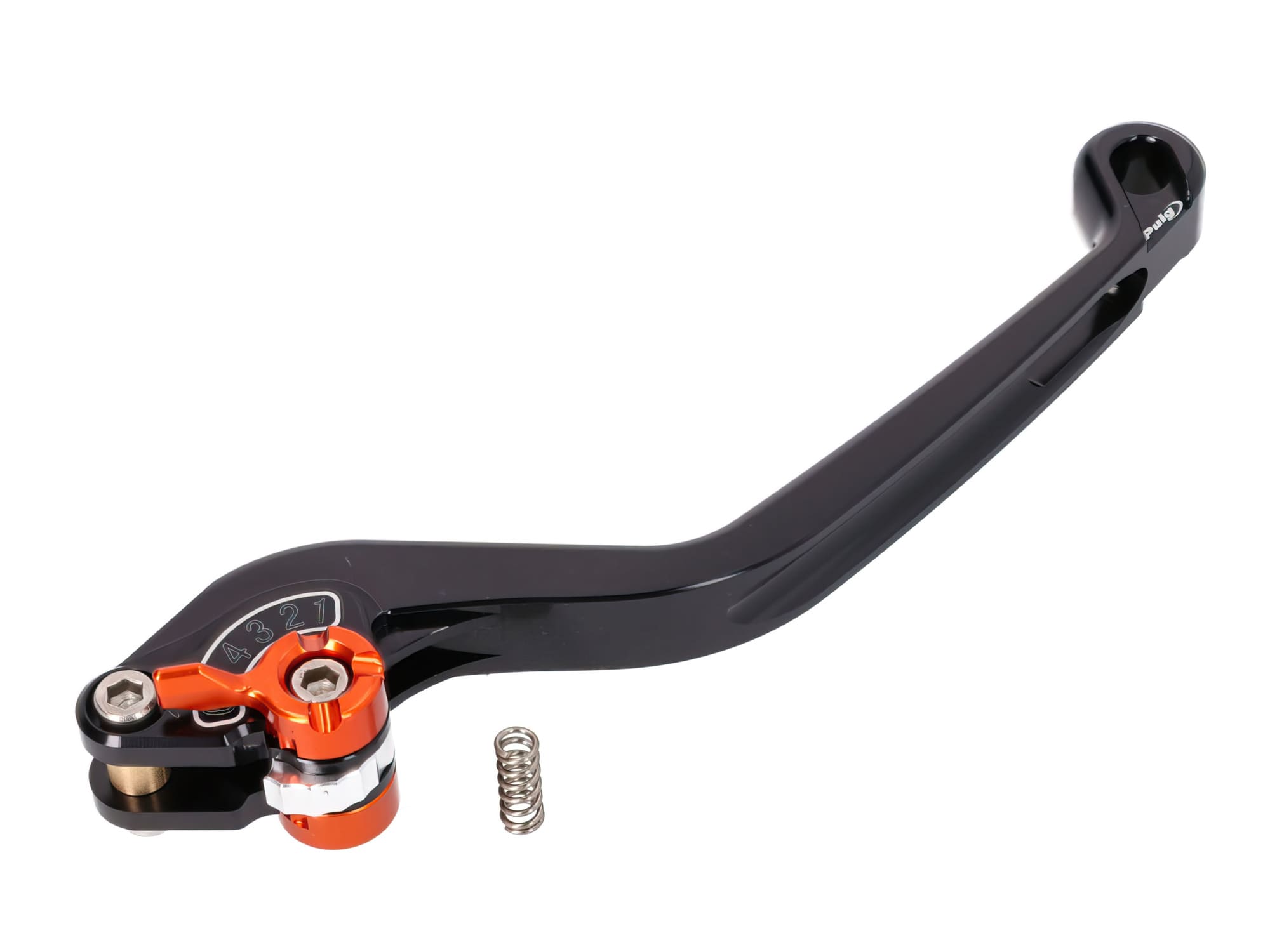 PUI170-NT Puig 2.0 Adjustable Front Brake Lever Black/Orange