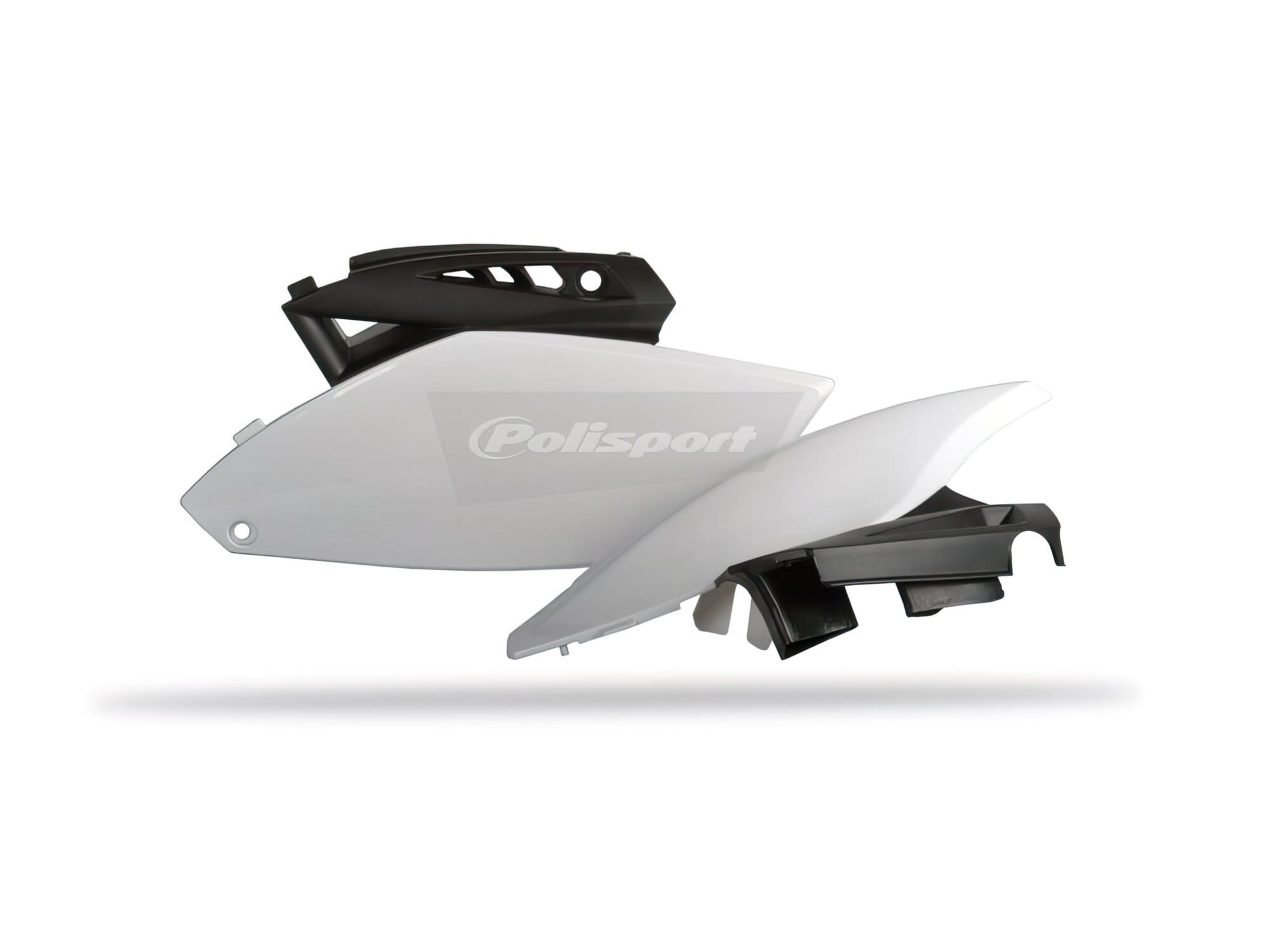 POL-PS117NW06 Carene laterali Polisport YZF 250 10-13 nero / bianco