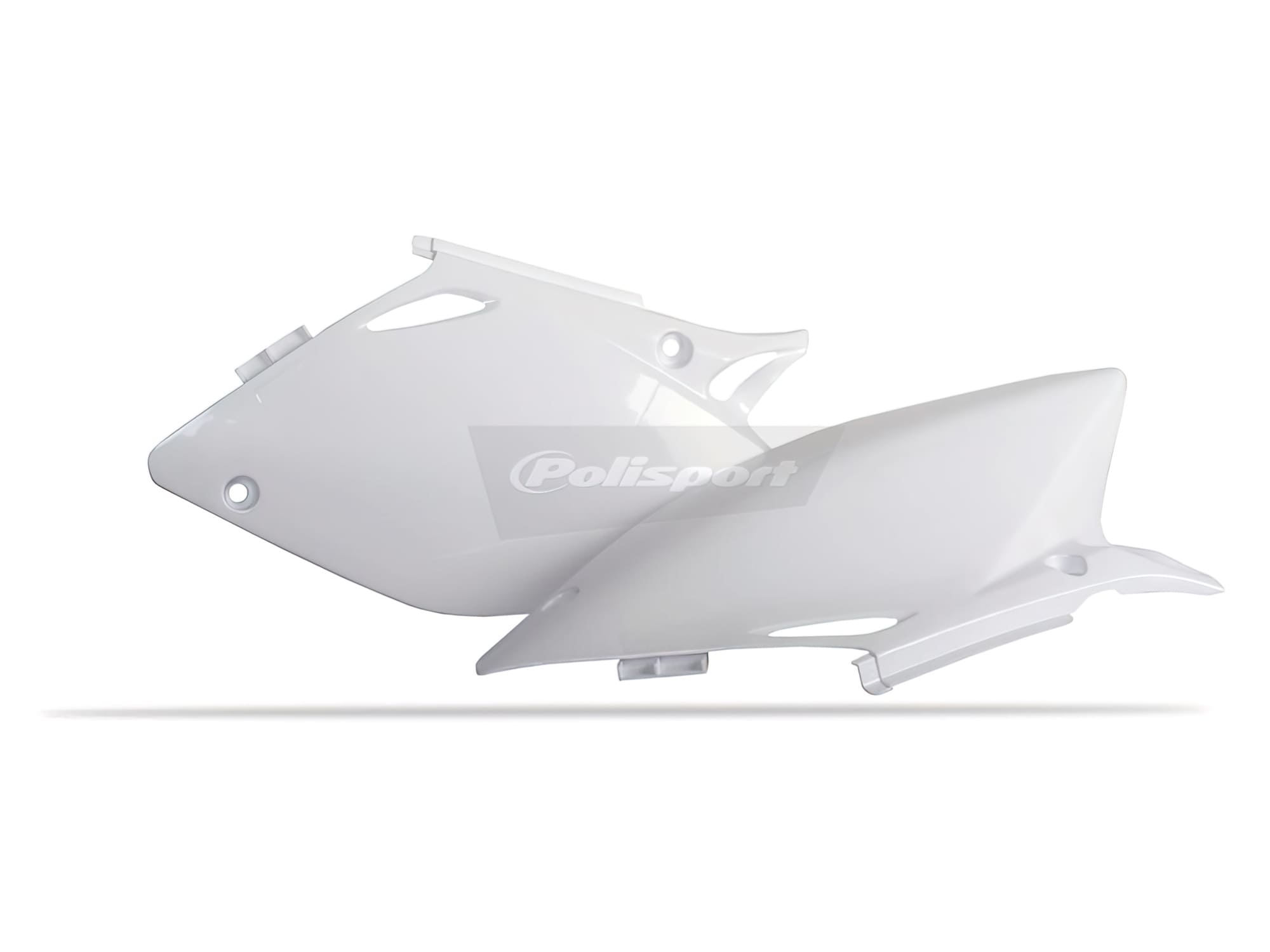 POL-PS217W11 Side Fairings CRF 450 02-04 white