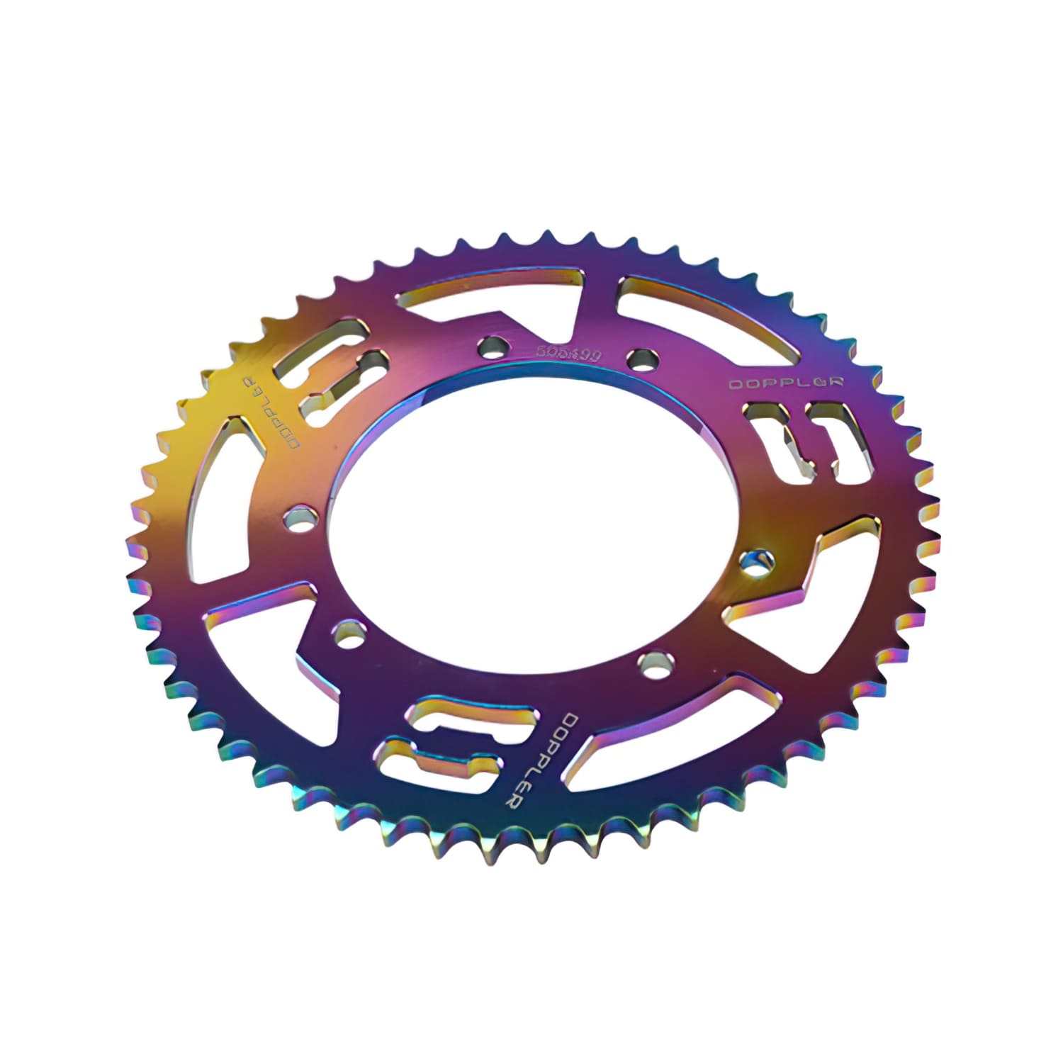 CGN505499 Chainring 53 teeth - 428 Doppler Alu CNC neochrome Sherco Enduro 50