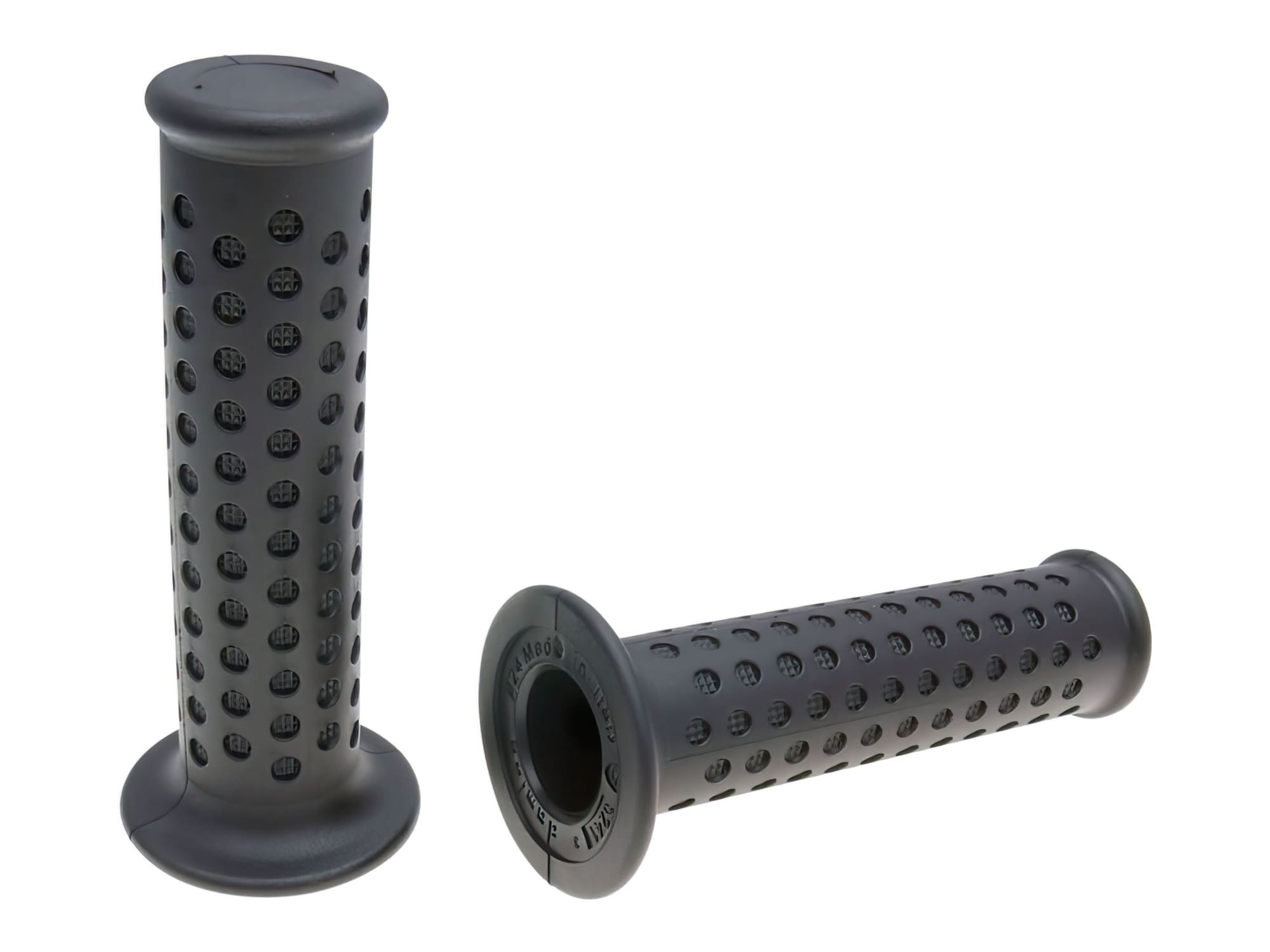 DOM37080RP Domino 5243 Scooter Piaggio Style Grips Black 128mm