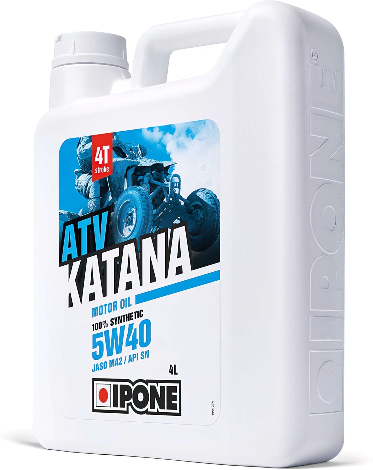 IP-800164 Olio Motore 4 tempi 5W40 Ipone Katana ATV 100% sintetico 4L