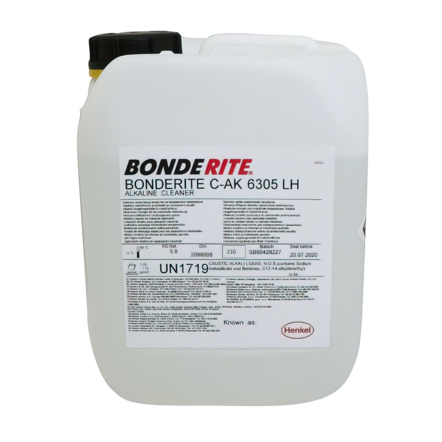 LOCT-157130 Pulitore / Sgrassatore Loctite Bonderite C-Ak6305Lh 5L