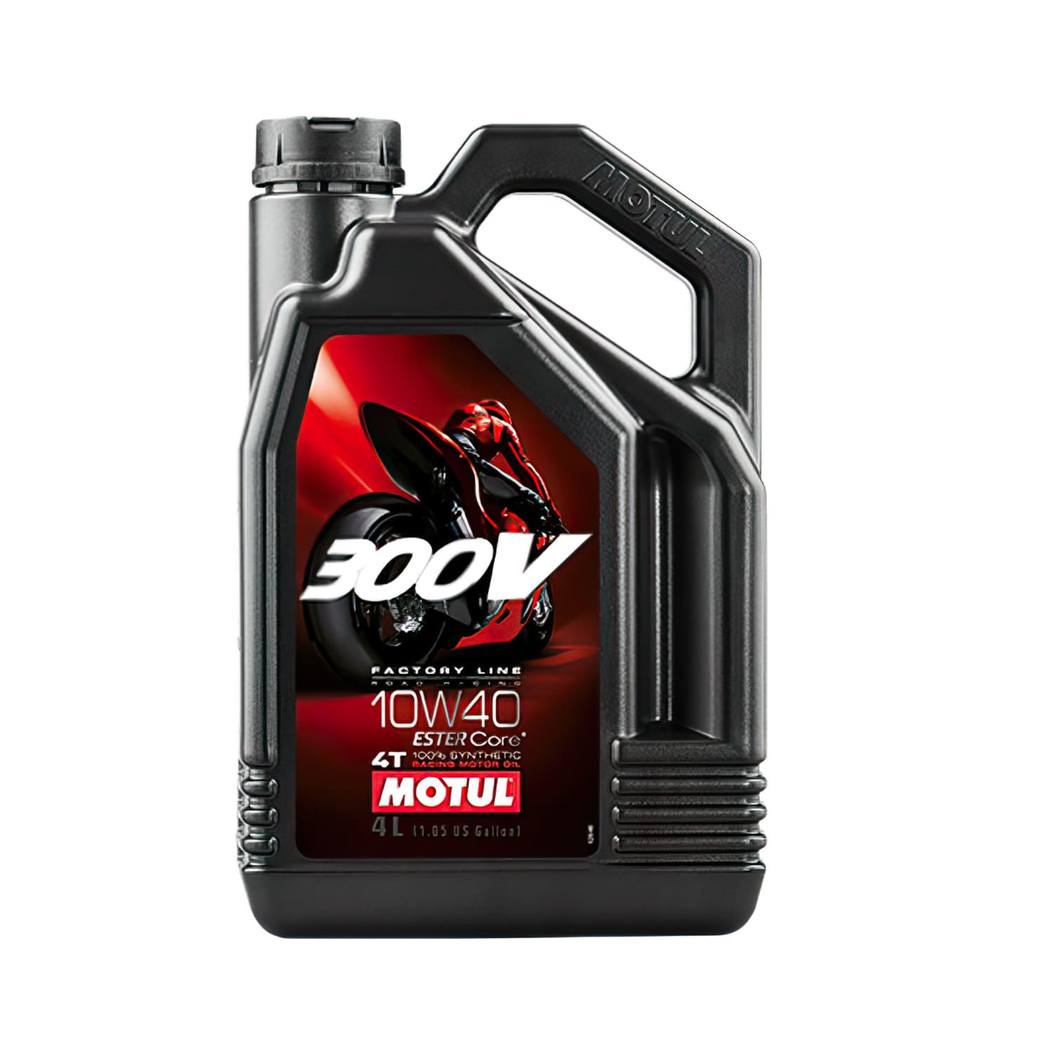 OMOT104121 Olio Motore 4T Motul 300V Factory Line 10W-40 4L