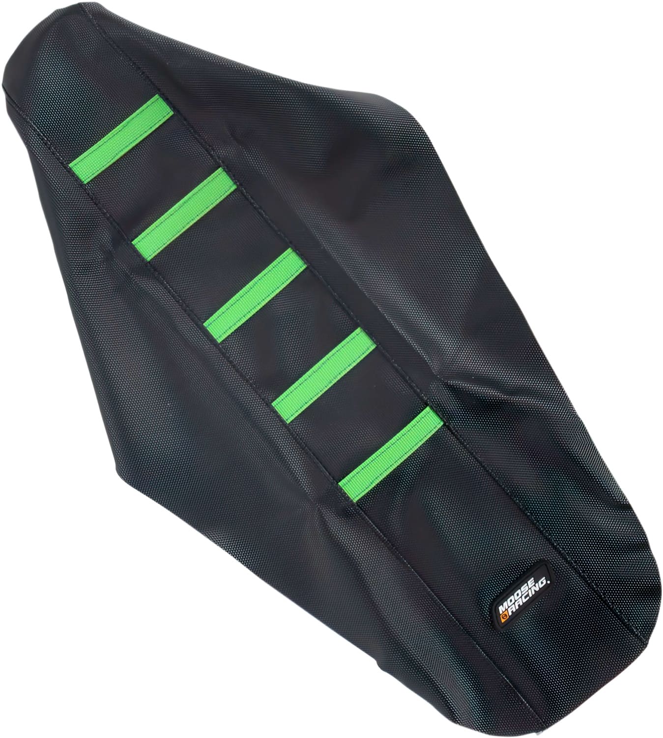 MR08211800 Moose Racing KXF 250 / 450 Ribbed Seat Cover Black / Green