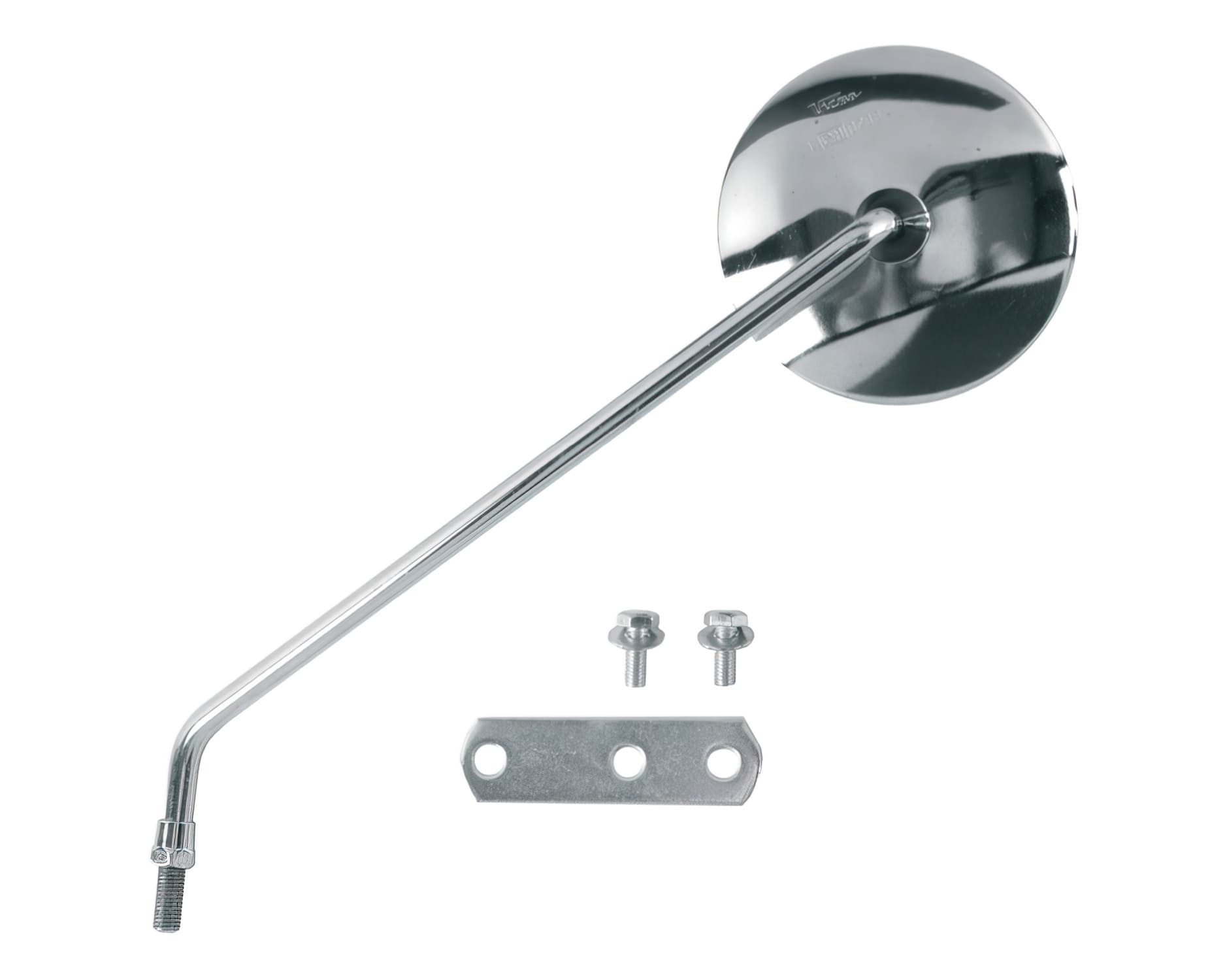 VCE197I Left mirror Vparts CE Piaggio 125-150-200 Vespa PX 1998-2016 M10x1,25 chrome