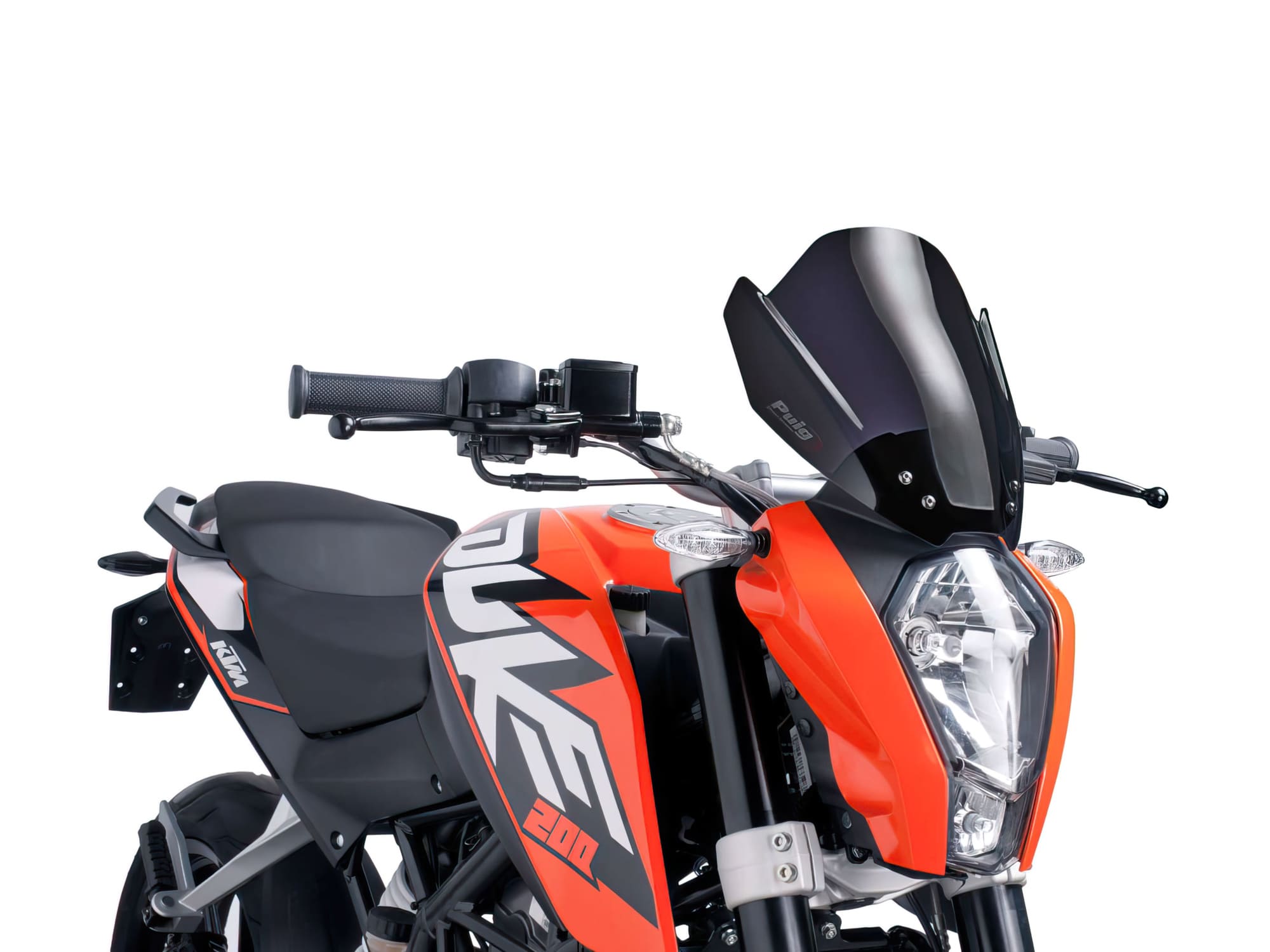 PUI6275N Parabrezza Puig New Generation nero KTM Duke 125 / 200 / 390 2011-16