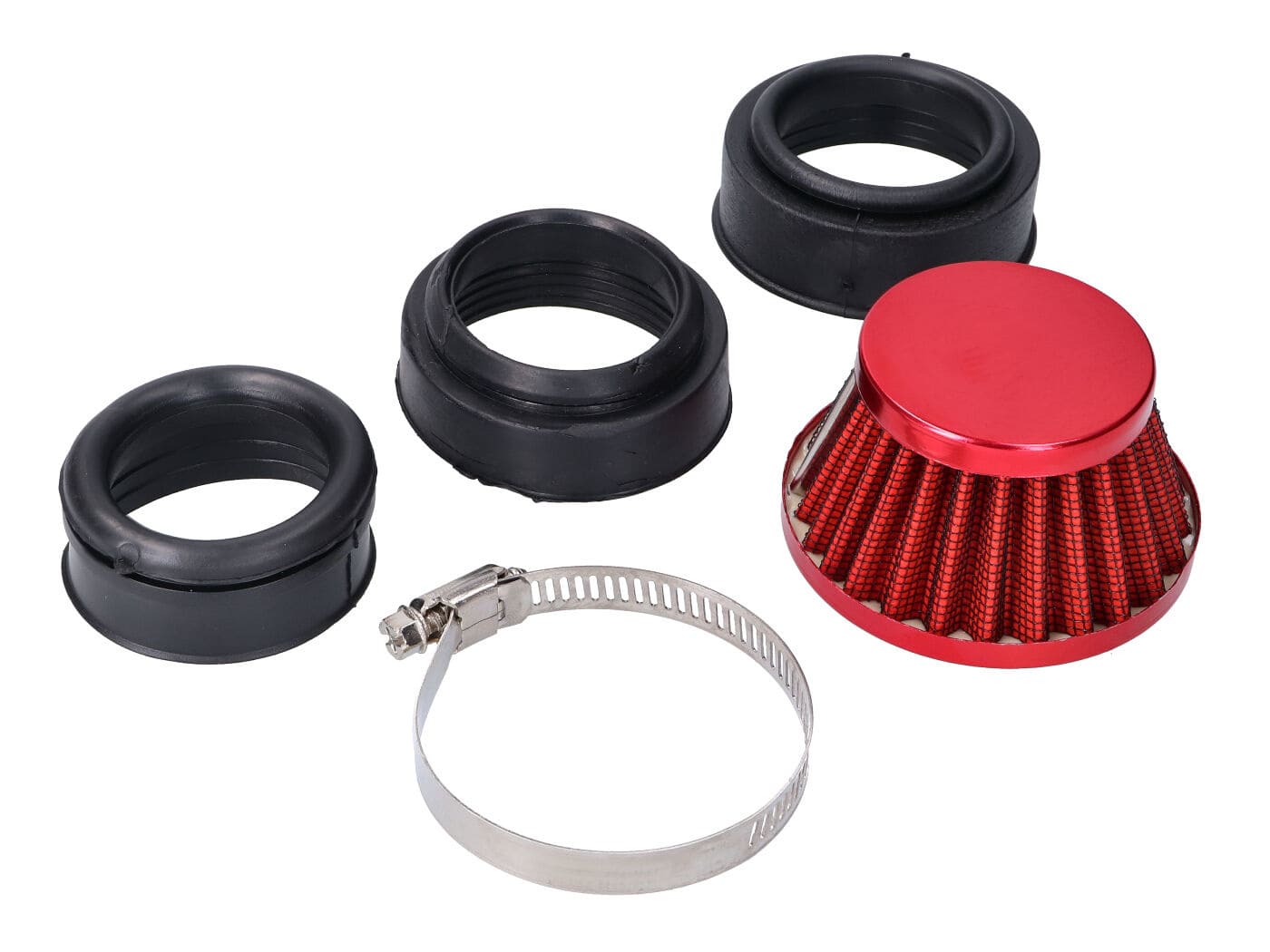 IP18908 Powerfilter Shorty Air Filter 44 - 54mm red