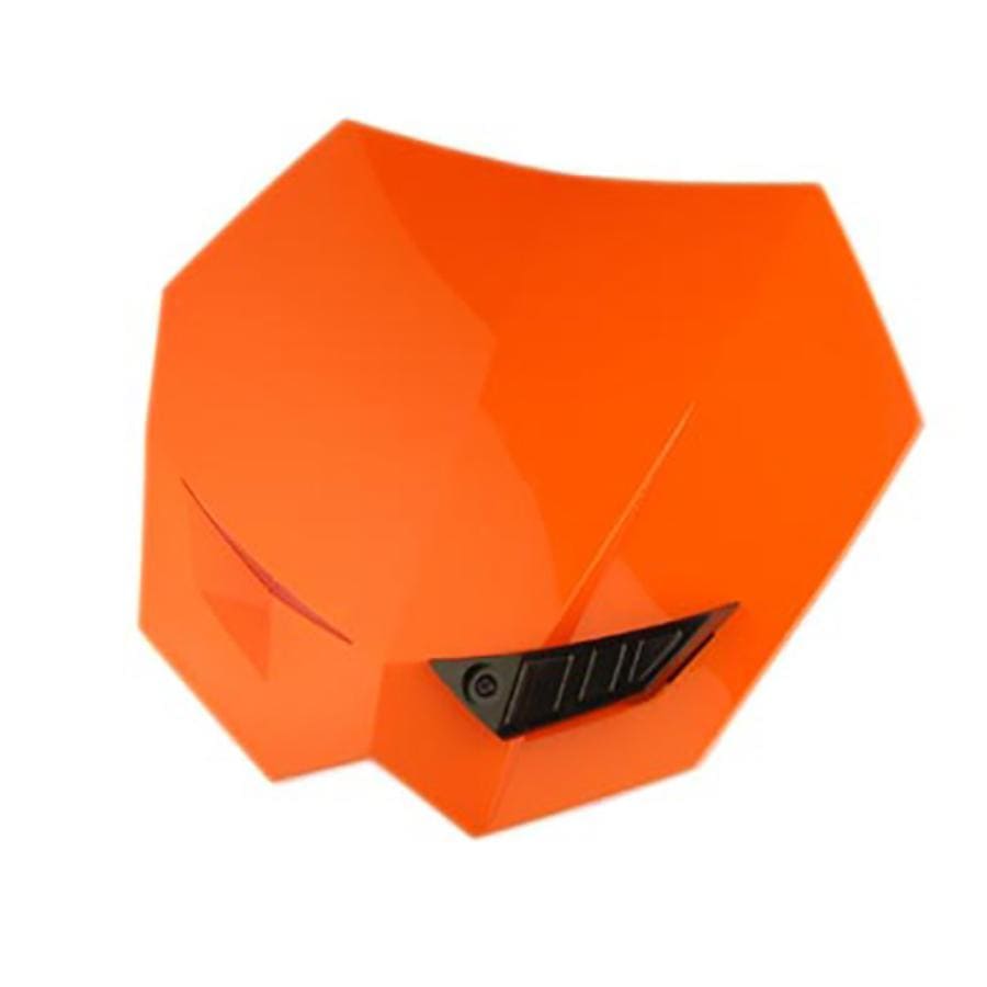 STR-599.50/OR Motocross Headlight Mask Without Light Orange