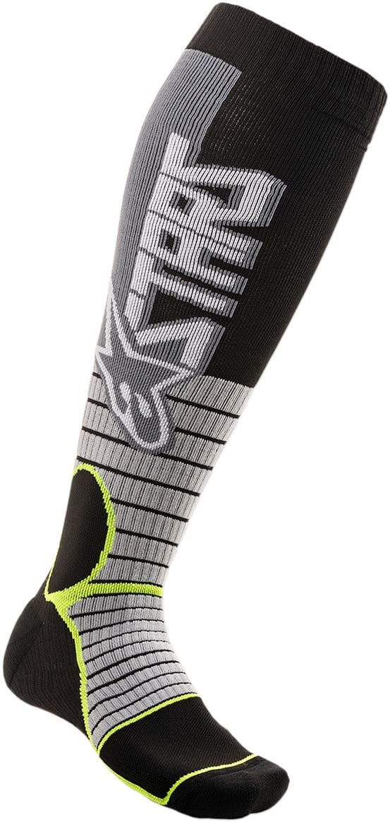 ALP34310527 Calze MX Alpinestars MX Pro grigio / giallo L