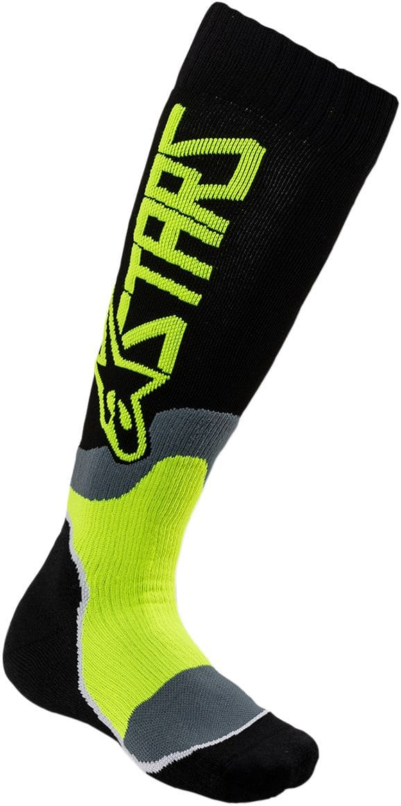 ALP34310547 Calze MX Alpinestars MX Plus 2 bambini nero / giallo