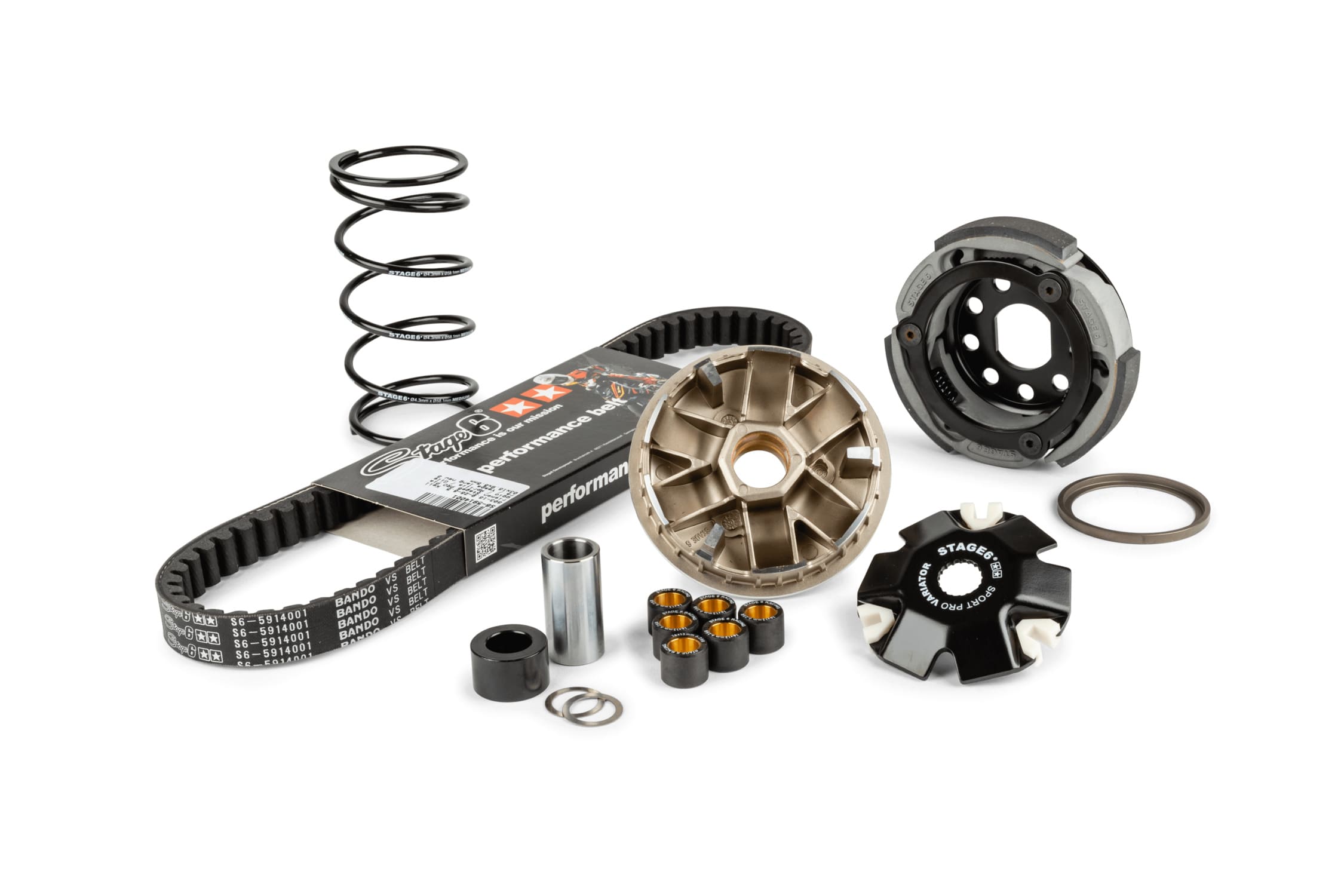 S6-5814013 Kit variatore / frizione Stage6 Sport Pro Piaggio NRG / Typhoon après 1998