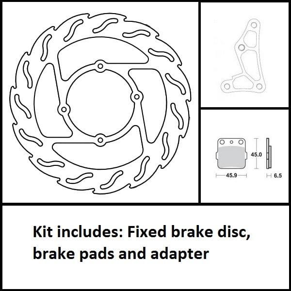 MMAST-17040339 Kit freno Oversize 260mm Moto Master Flame CR 85 / CRF 150