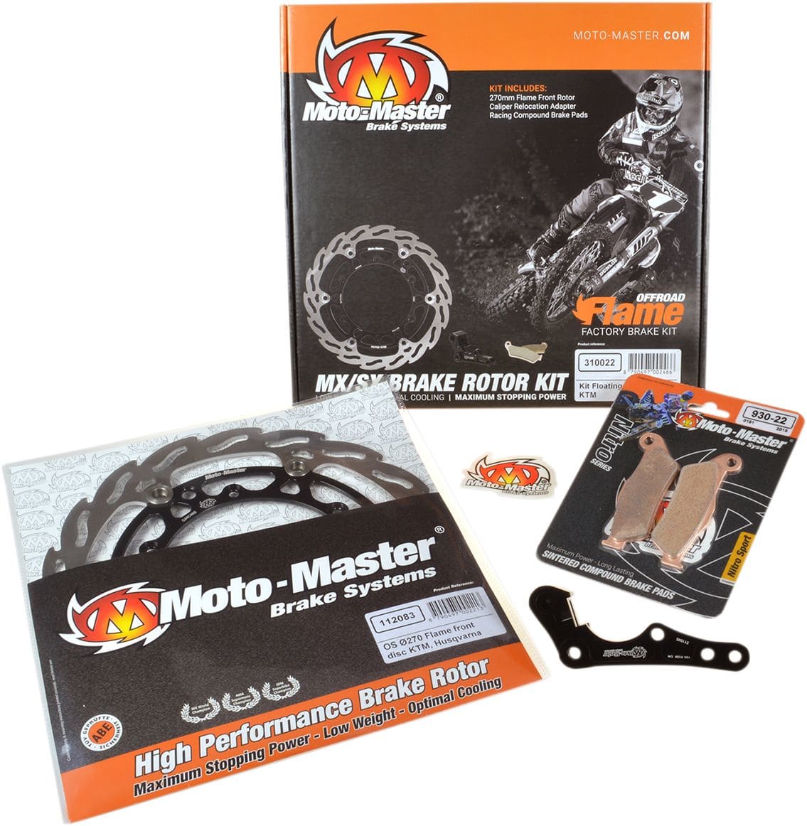 MMAST-17040475 Kit freno Oversize Moto Master 270mm Husqvarna CR / WR