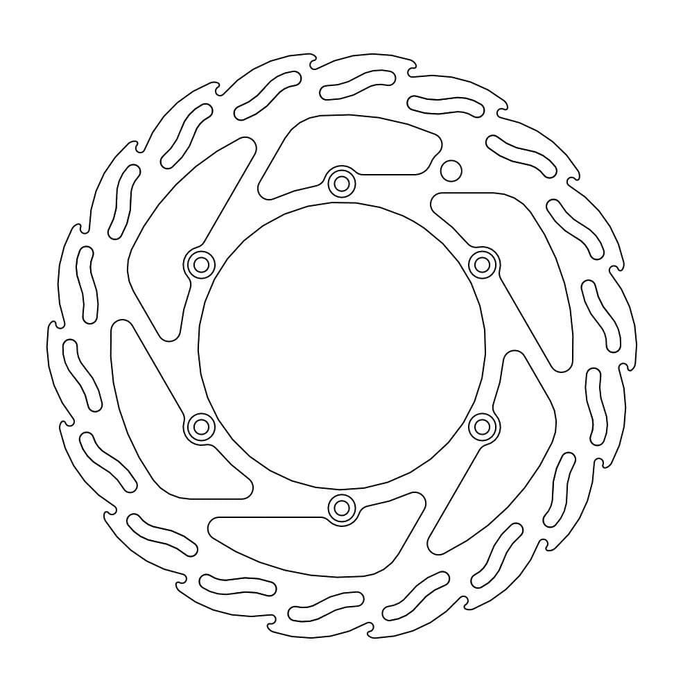 MMAST-17111001 Disco freno Moto Master Flame anteriore Beta RR (fisso)
