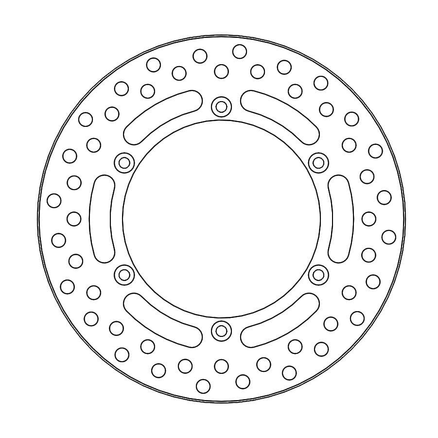 MMAST-17111678 Moto Master Vintage rear brake disc RM 125 / 250 up to 1998