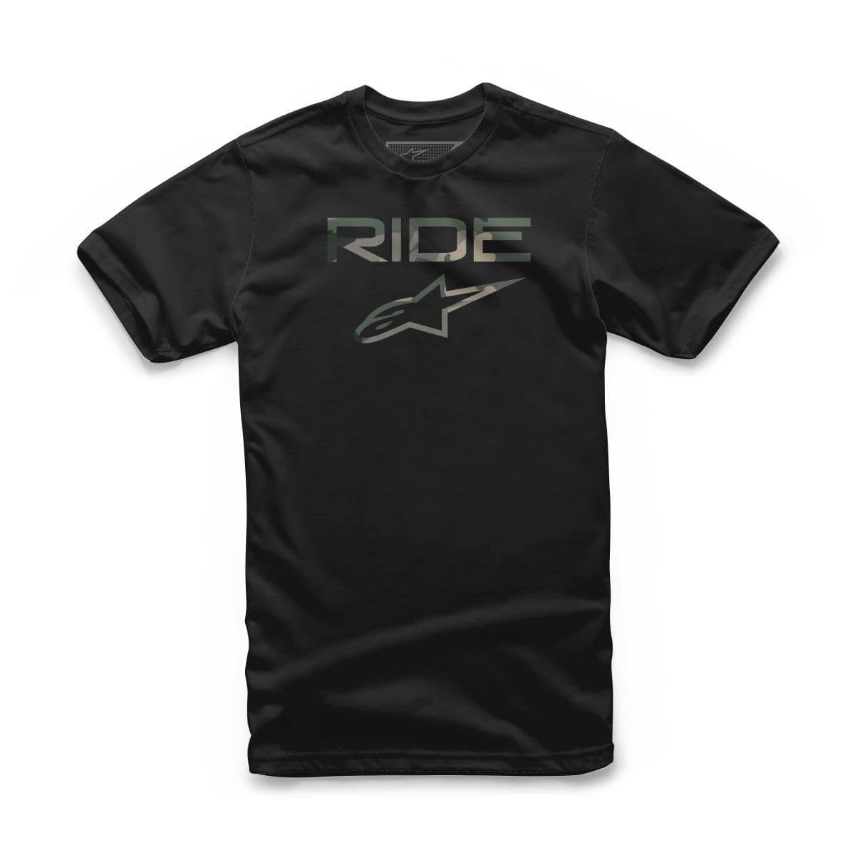 ALP303017750 T-shirt Alpinestars Ride 2.0 Camo nero 2XL