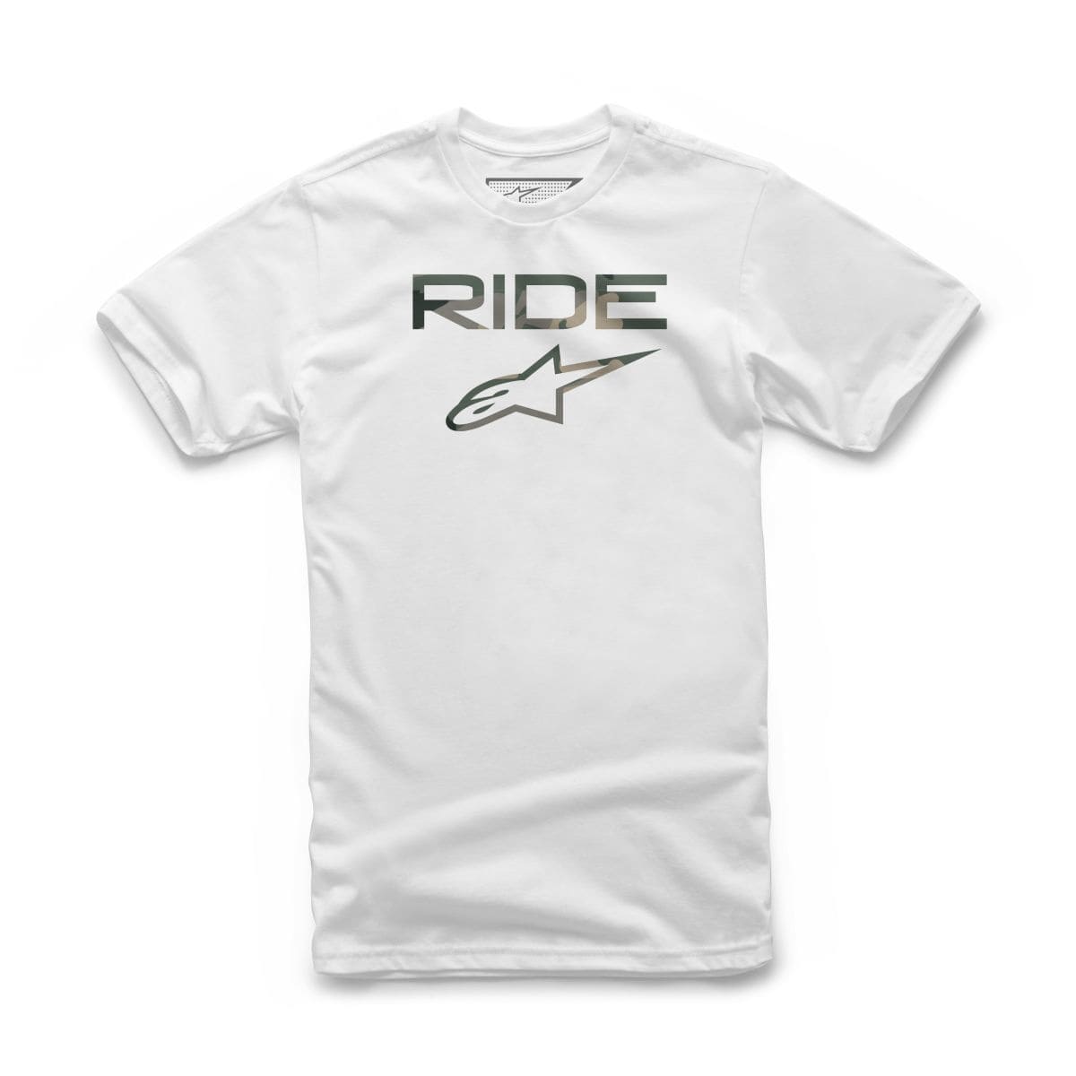 ALP303017754 T-shirt Alpinestars Ride 2.0 Camo bianco XL