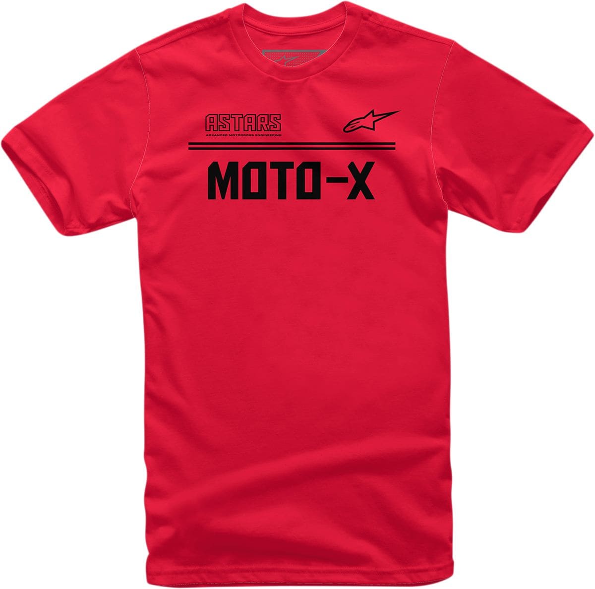 ALP303020823 T-shirt Alpinestars Moto X rosso/nero 2XL