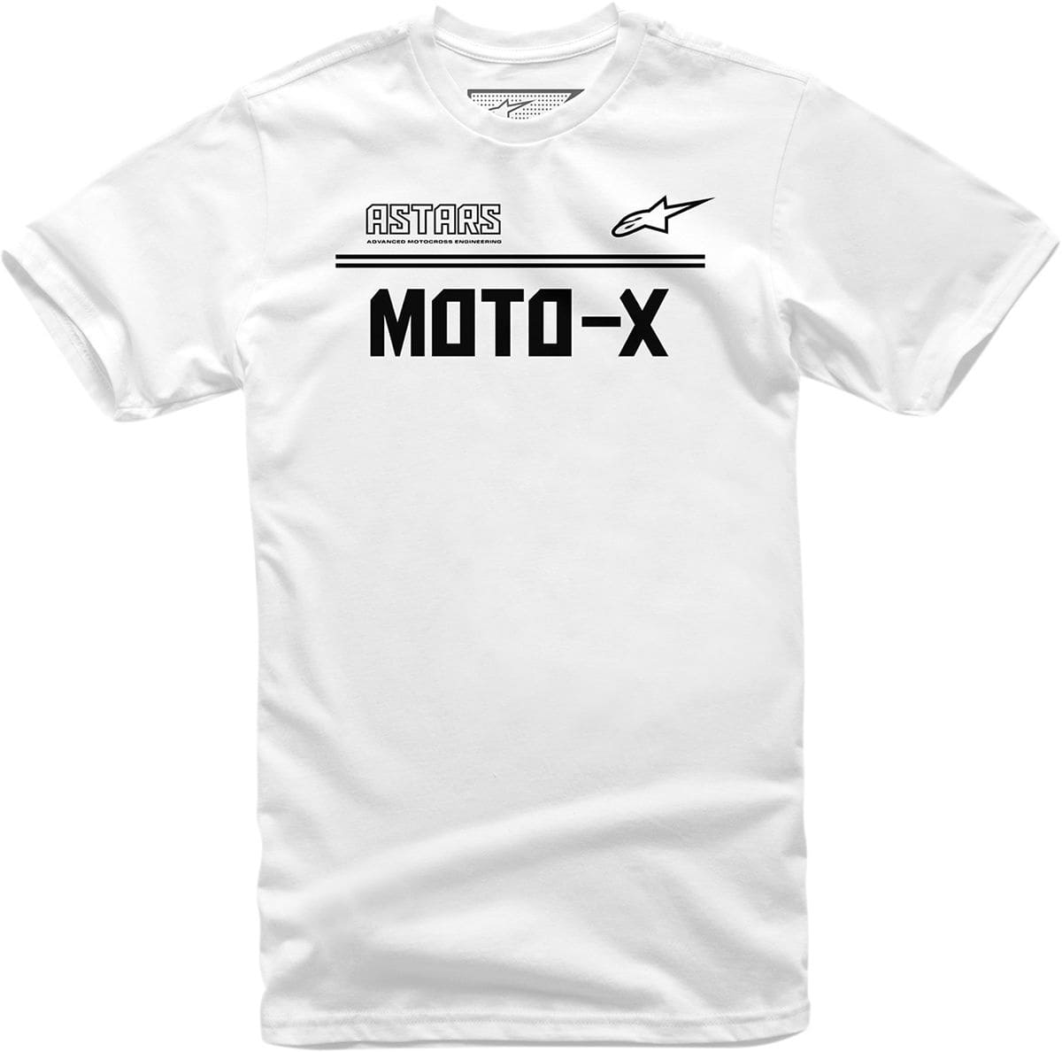 ALP303020831 T-shirt Alpinestars Moto X bianco/nero 2XL