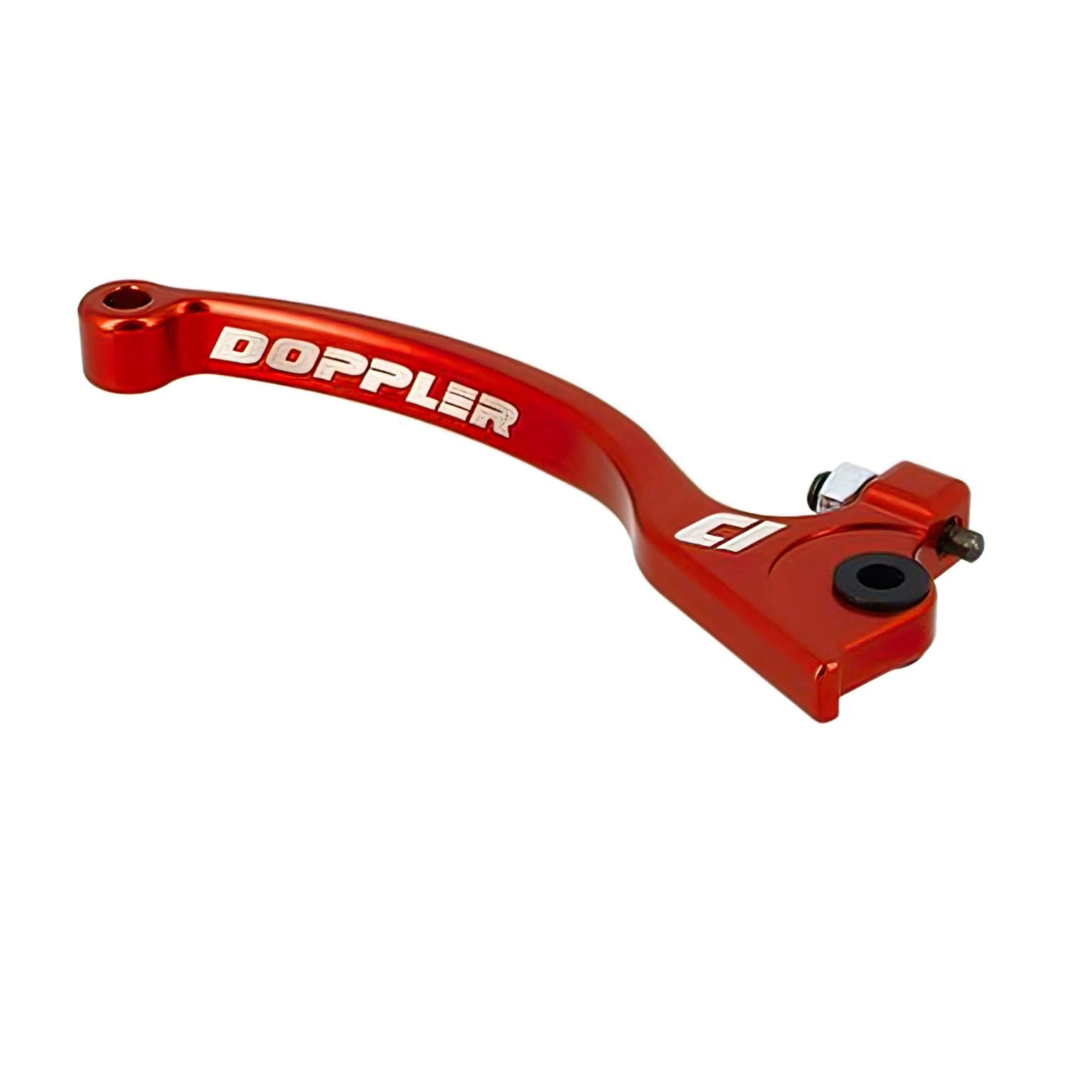 CGN510643 Leva freno tipo AJP Doppler CNC rosso Rieju MRT / Derbi DRD / Sherco