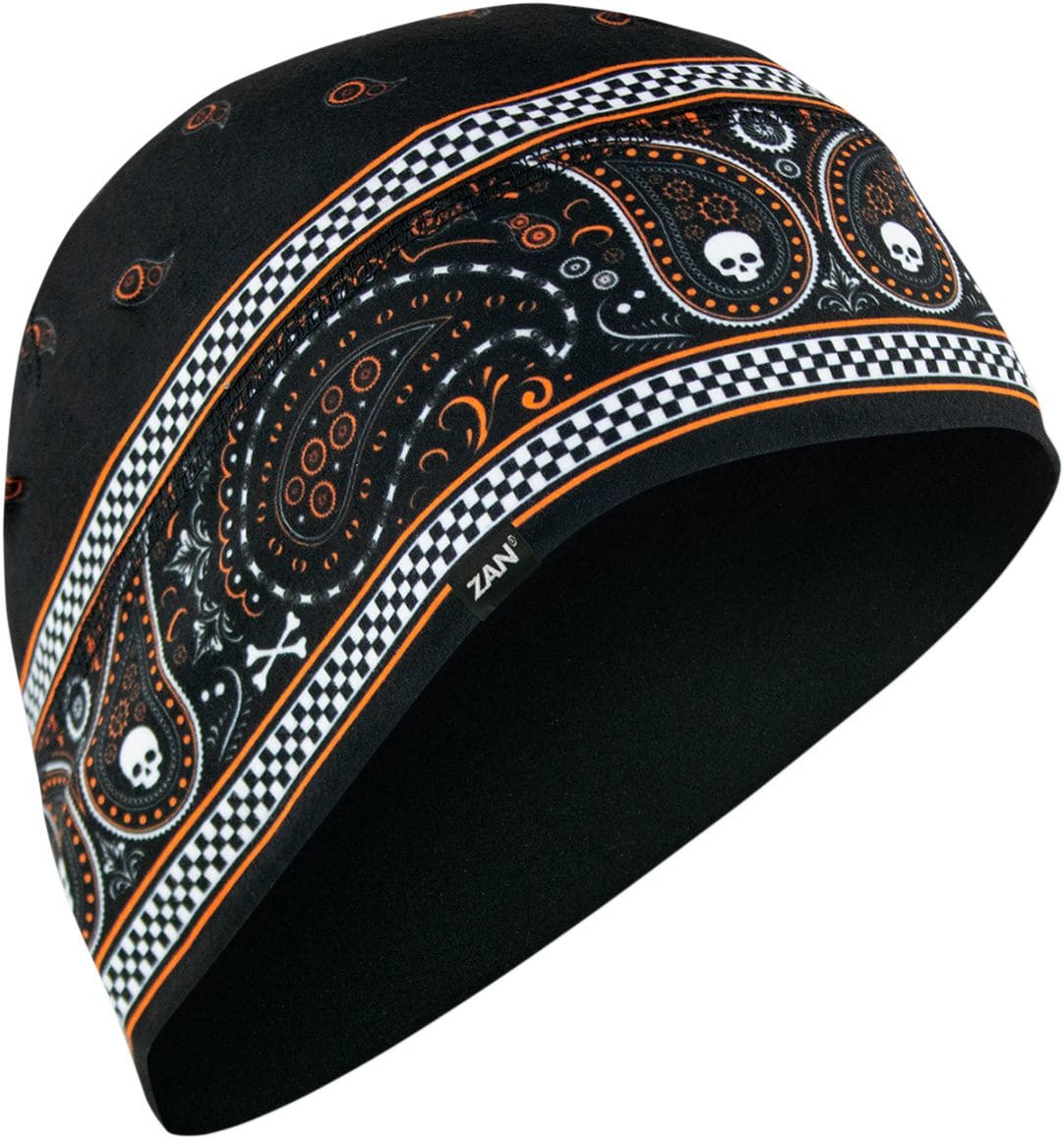 ZAN25013260 Beanie Zanheadgear Sportflex Bandana Black/Orange