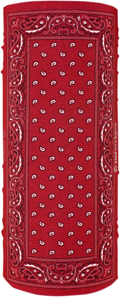 ZAN25020055 Motley Tube Zanheadgear Paisley Red