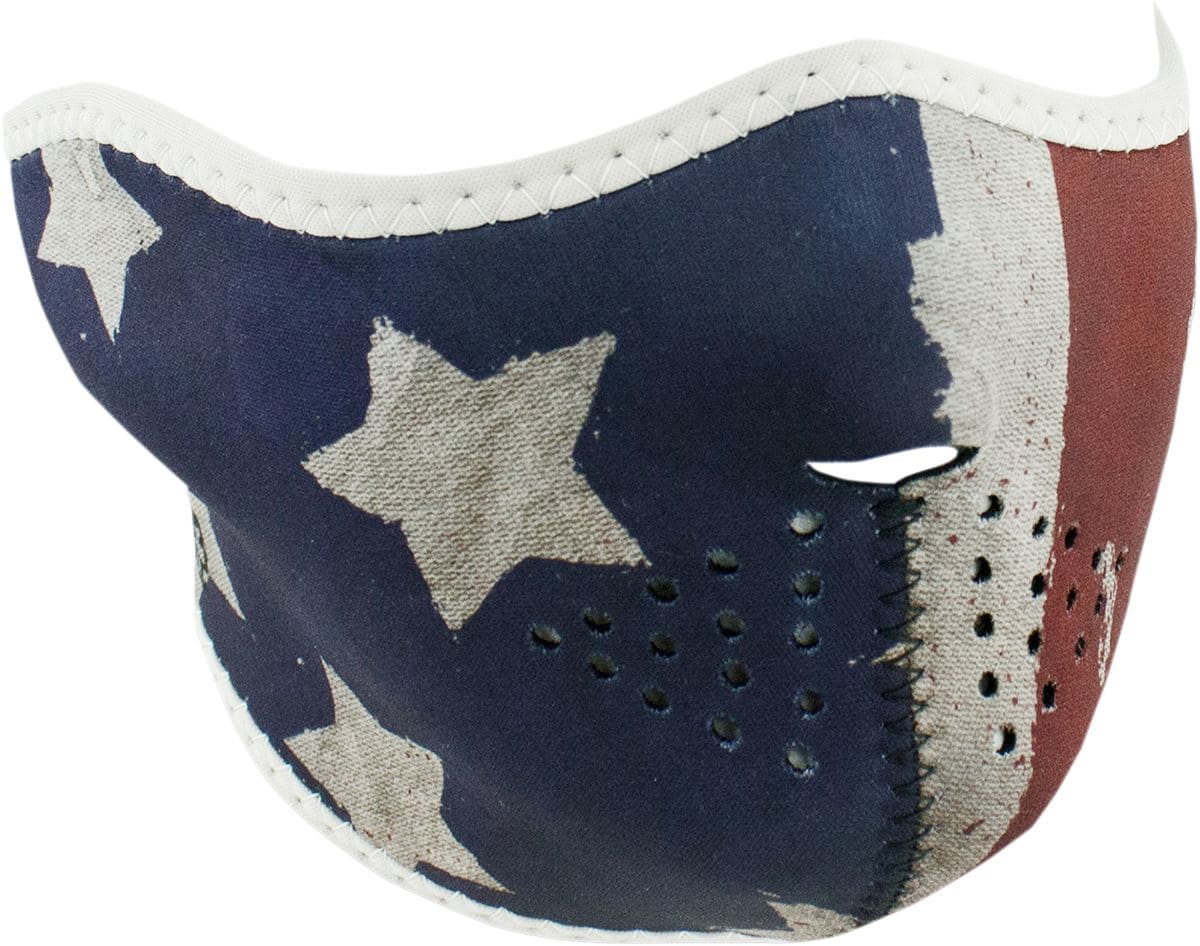 ZAN25030282 Mezza Mascherina neoprene Zanheadgear Patriot