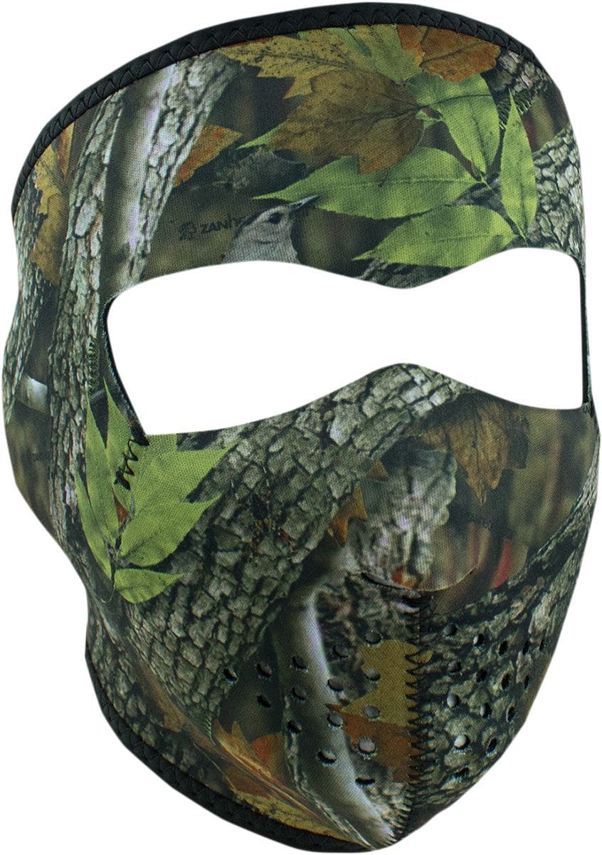 ZAN25030289 Mascherina neoprene Zanheadgear Forest Camo