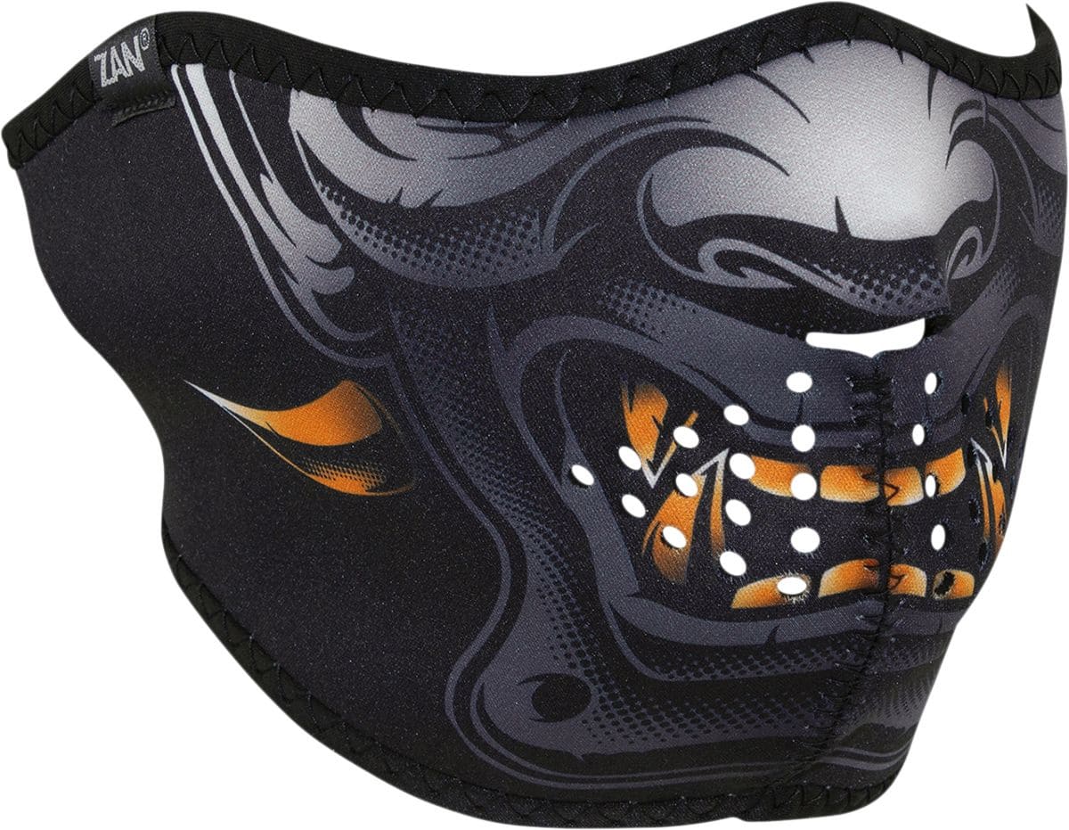 ZAN25030434 Zanheadgear Horned Demon Neoprene Half Mask