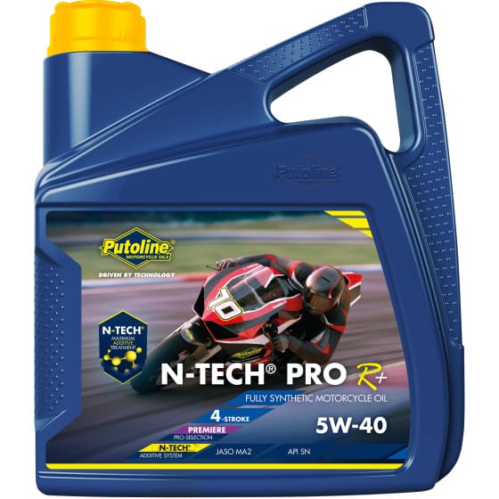 CGN486692 Olio motore 4T 5W40 Putoline N-Tech Pro R+ 100% sintetico 4L