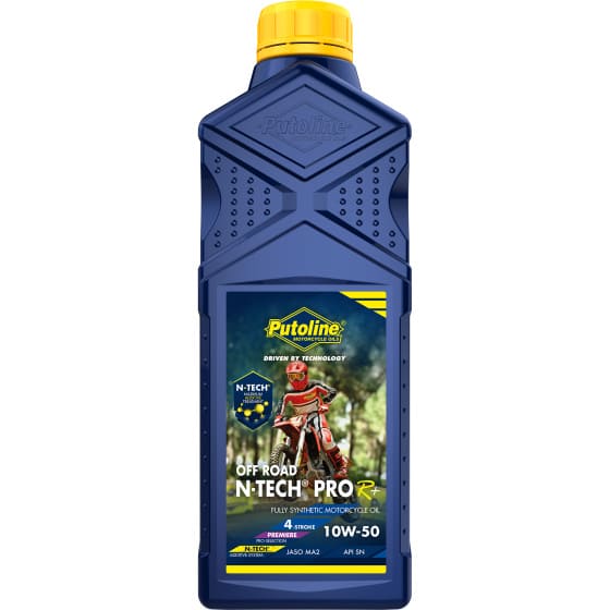 CGN493120 Olio motore 4T 10W50 Putoline N-Tech Pro R+ Off Road 100% sintetico 1L