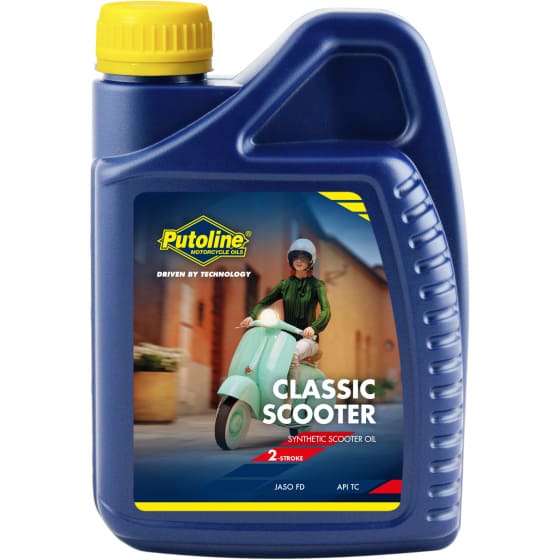 CGN494122 Engine Oil 2T Putoline Classic Scooter / Vespa / Lambretta / 1L