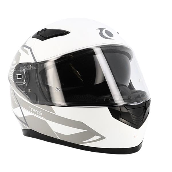 CGN515421 Full face helmet double visor Trendy T-604 Chactas grey/white matt XXL