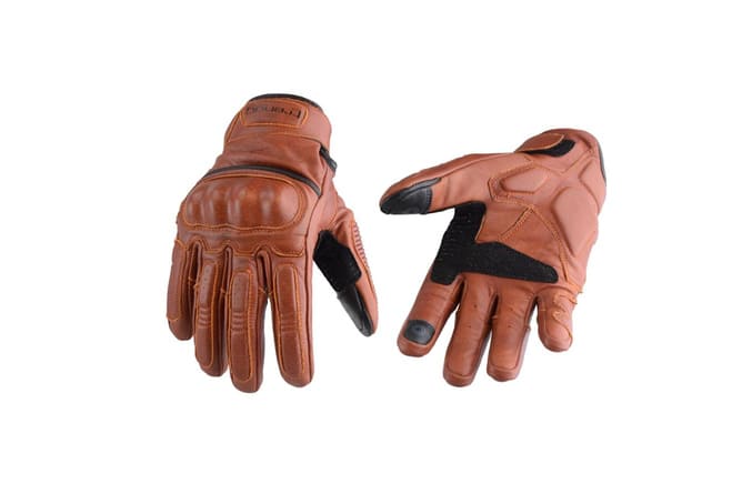 CGN507914 Trendy GT GT525 Acre Leather Light Brown Summer Gloves XXXL