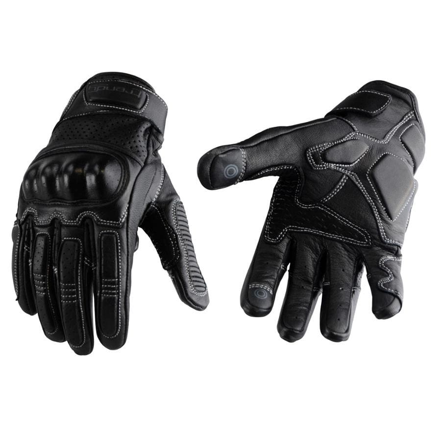 CGN507906 Trendy GT GT525 Acre Black Leather Summer Gloves XXL