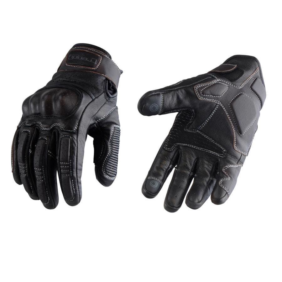 CGN507899 Trendy GT GT525 Acre Leather Black/Brown XXXL Summer Gloves