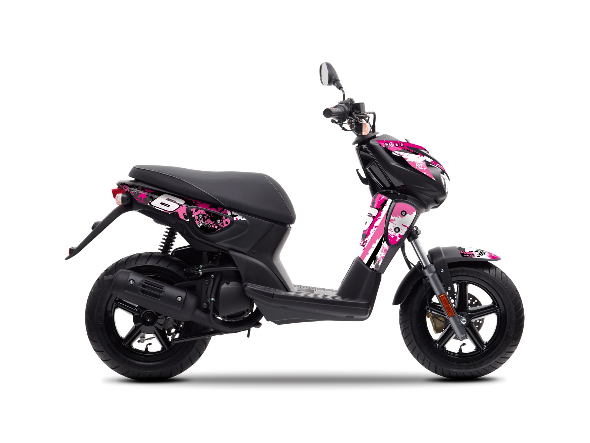 S6-056802/PK Kit deco Stage6 pink - nero Yamaha Slider / Stunt